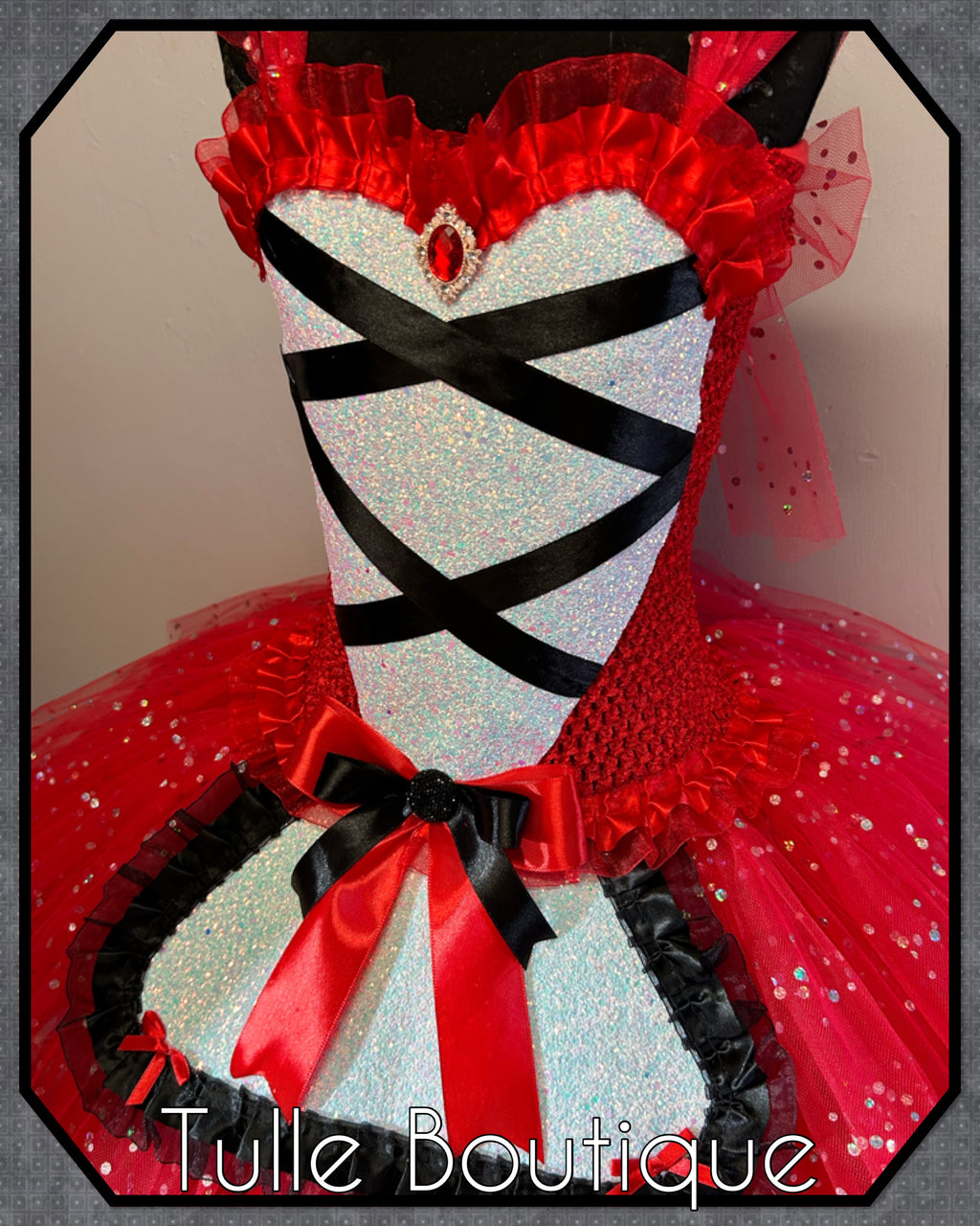 Girls toddlers Little Red Riding Hood tutu dress, ballgown, fancy dress book day costume