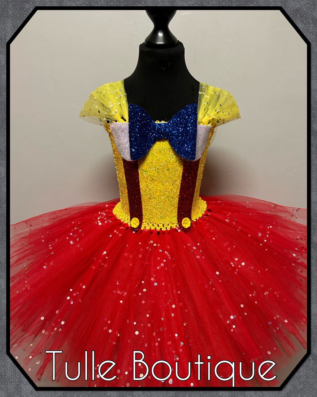 Girls toddlers Tweedle Dee and Tweedle Dum tutu dress, ballgown, Alice in wonderland fancy dress costume