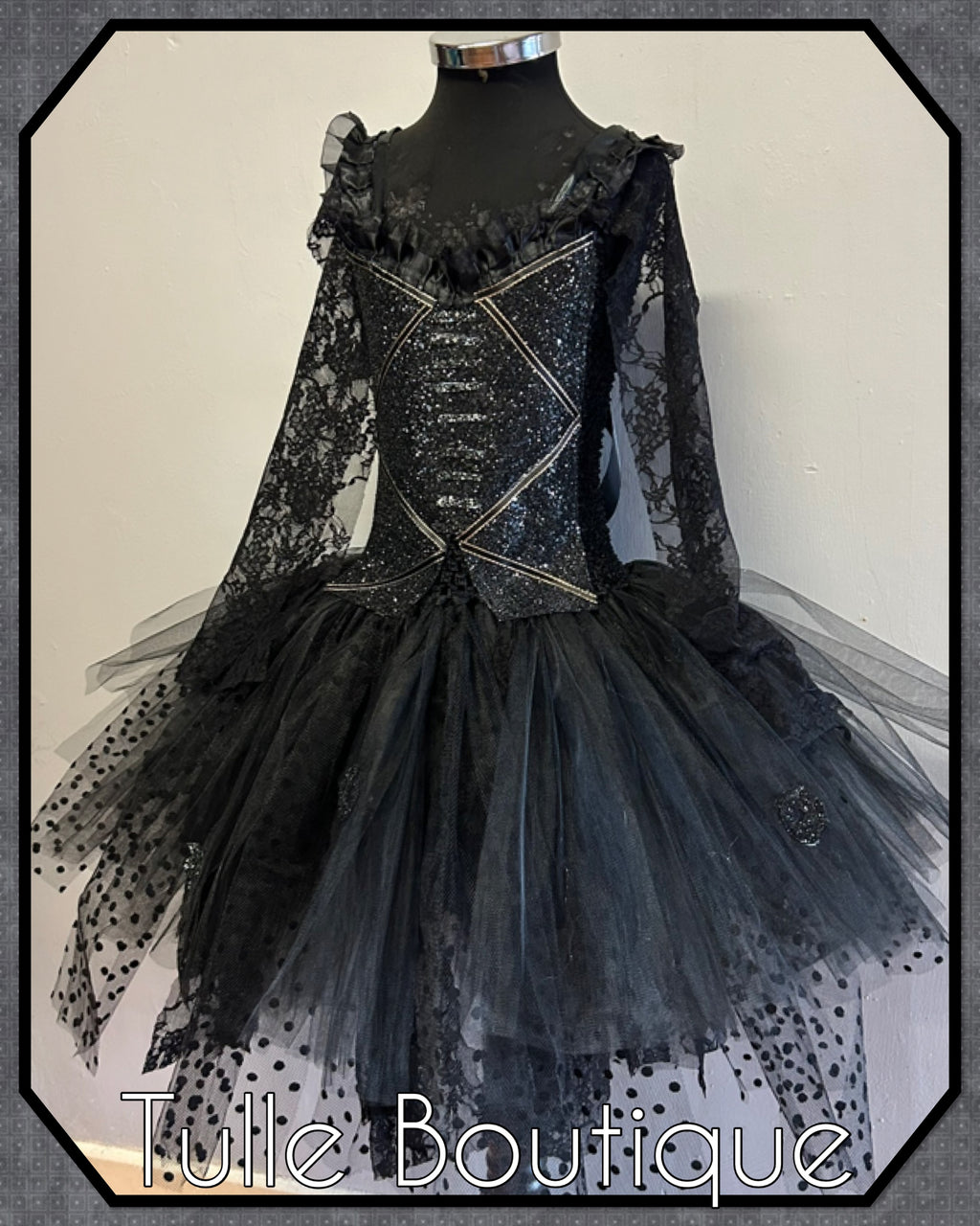 Girls toddlers Bellatrix Lestrange, Harry Potter Halloween fancy dress costume
