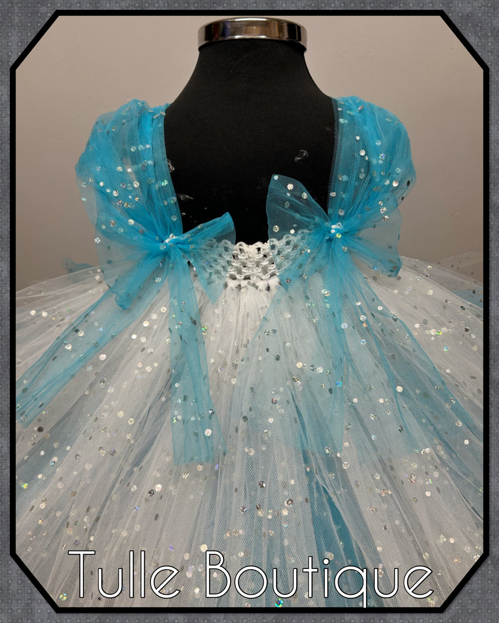 Girls toddlers Princess Elsa and Anna tutu dress, ballgown,Frozen fancy dress costume