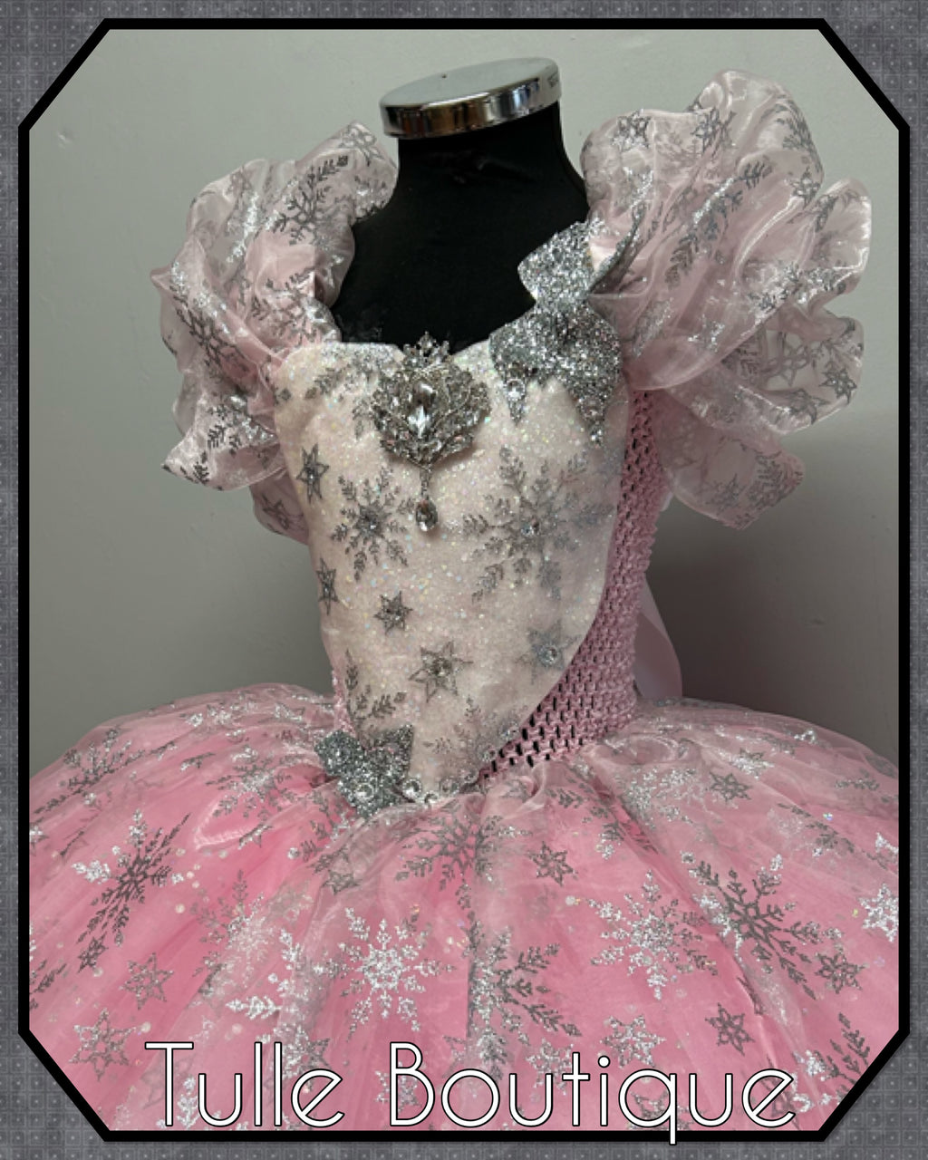 Girls toddlers wizard of Oz Glinda the good witch tutu dress,ballgown, fancy dress costume