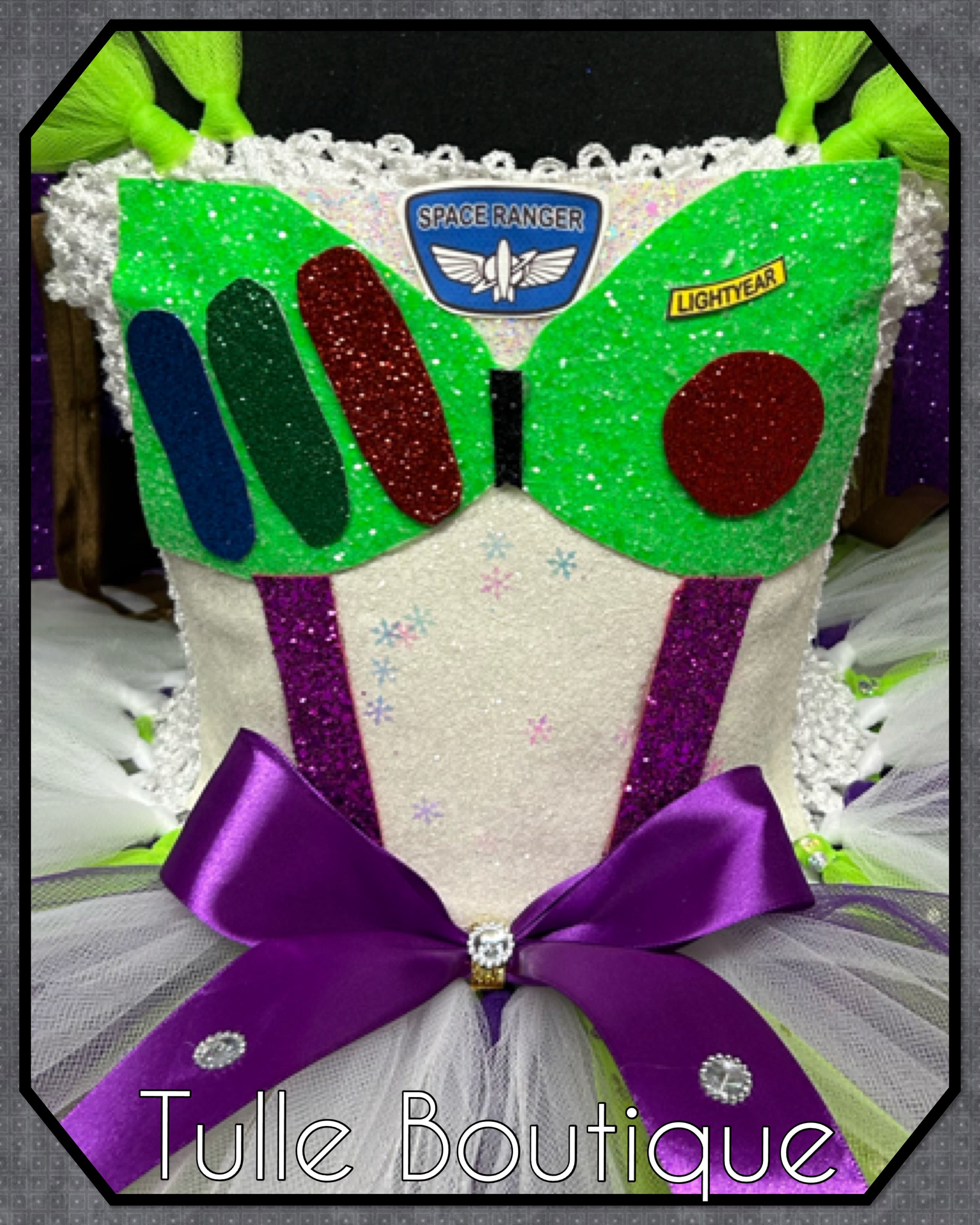 Girls toddlers Buzz Lightyear Toy Story tutu dress, ballgown, fancy dress costume