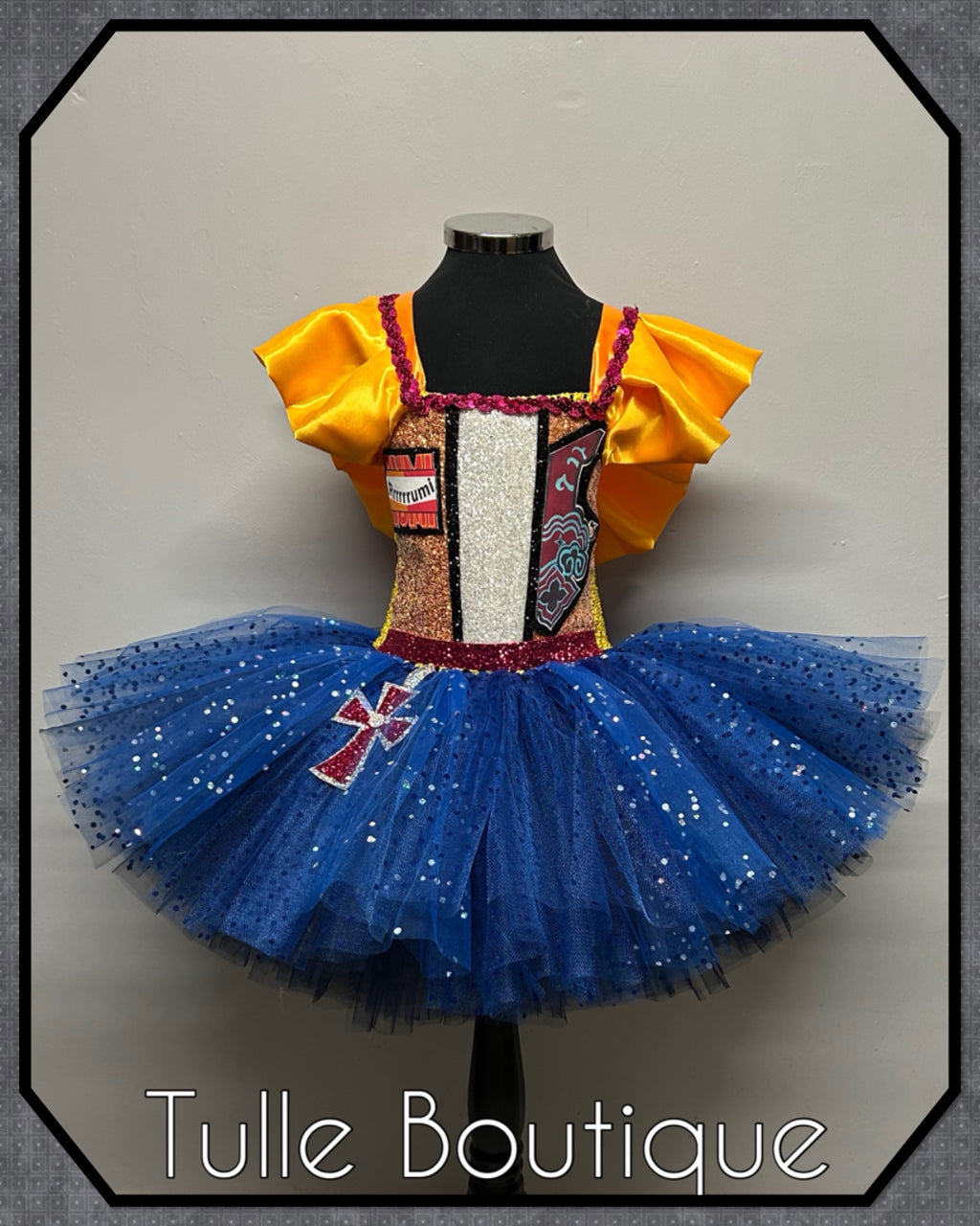 Girls toddlers K-pop Demon hunters Rumi tutu dress, ballgown, fancy dress costume