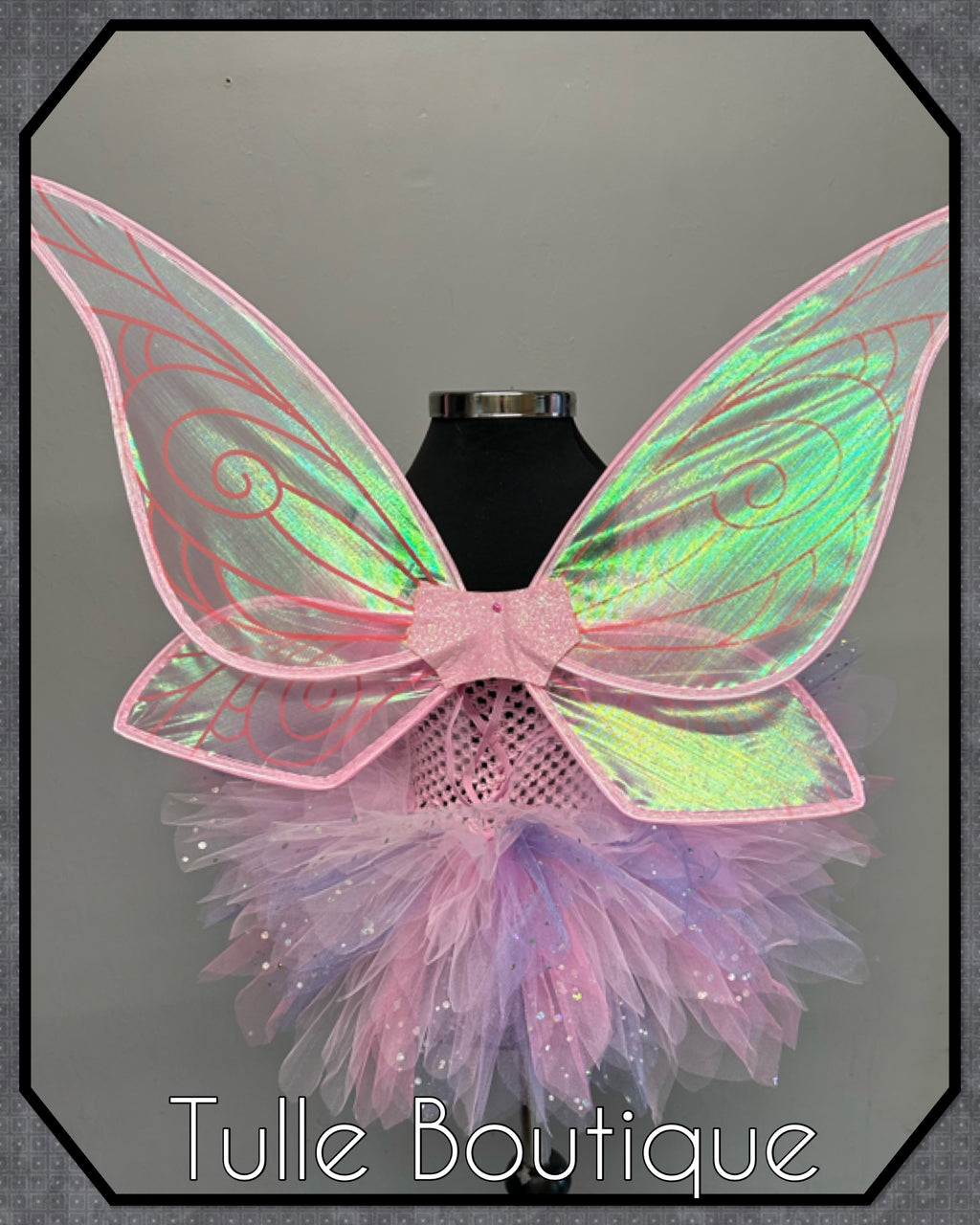 Girls toddlers Lana fairy tutu dress pinks and lilac, ballgown, fancy dress costume