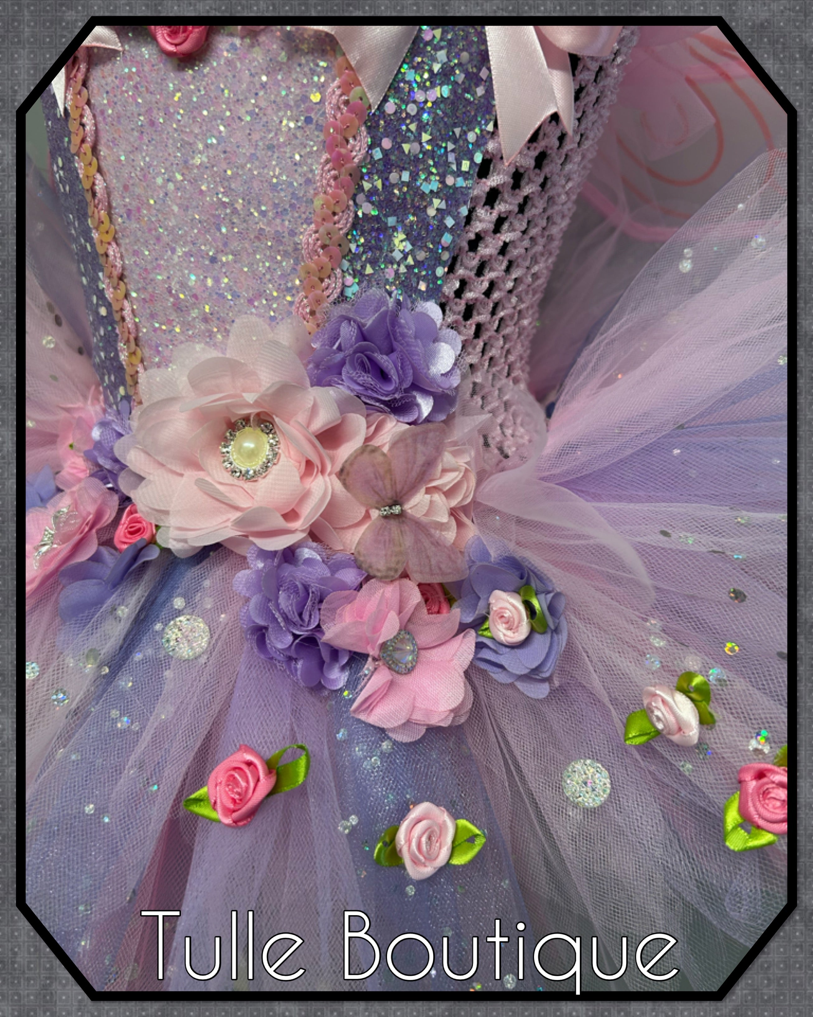 Girls toddlers Lana fairy tutu dress pinks and lilac, ballgown, fancy dress costume