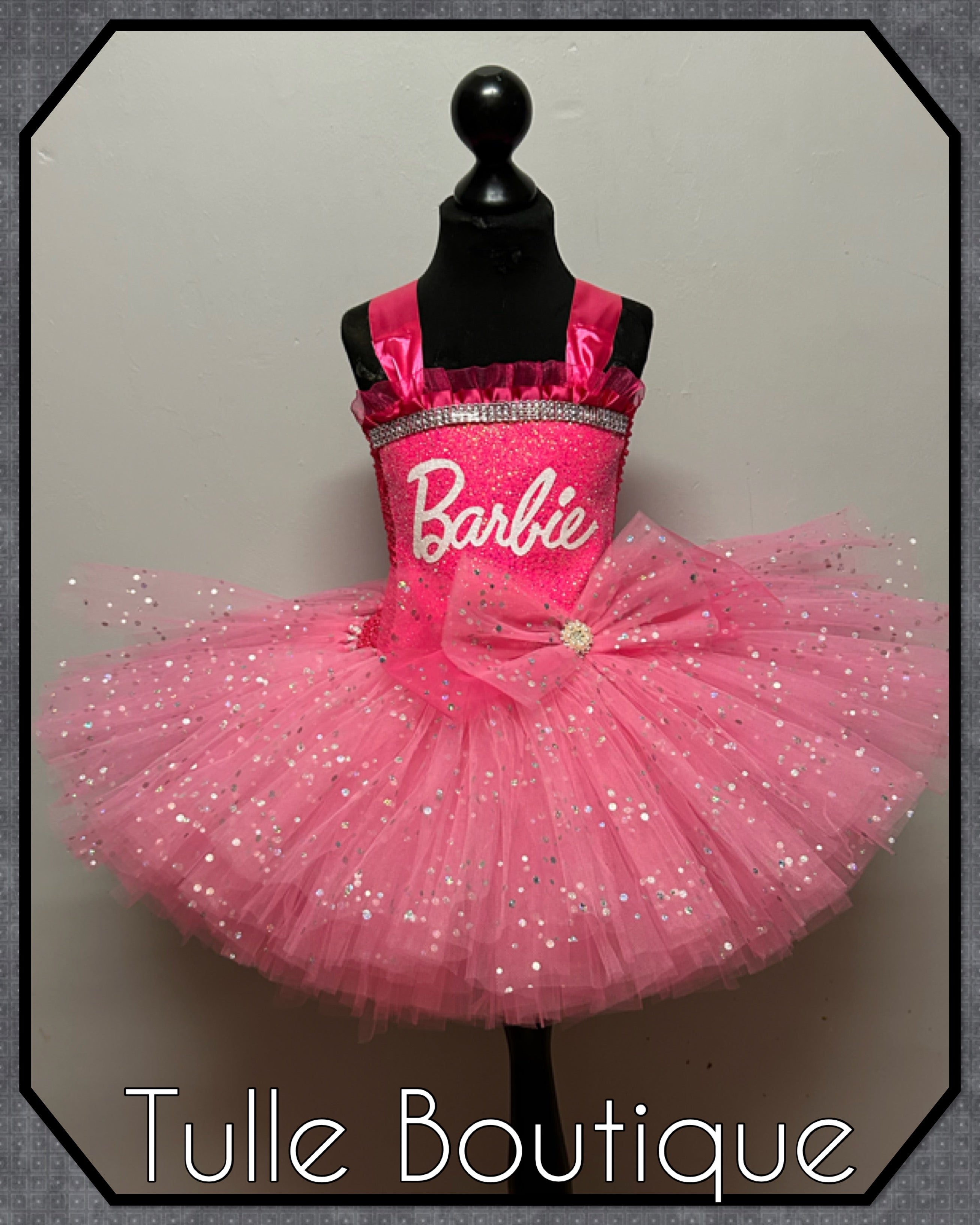 Girls toddlers Barbie pink Princess tutu dress, ballgown,fancy dress costume