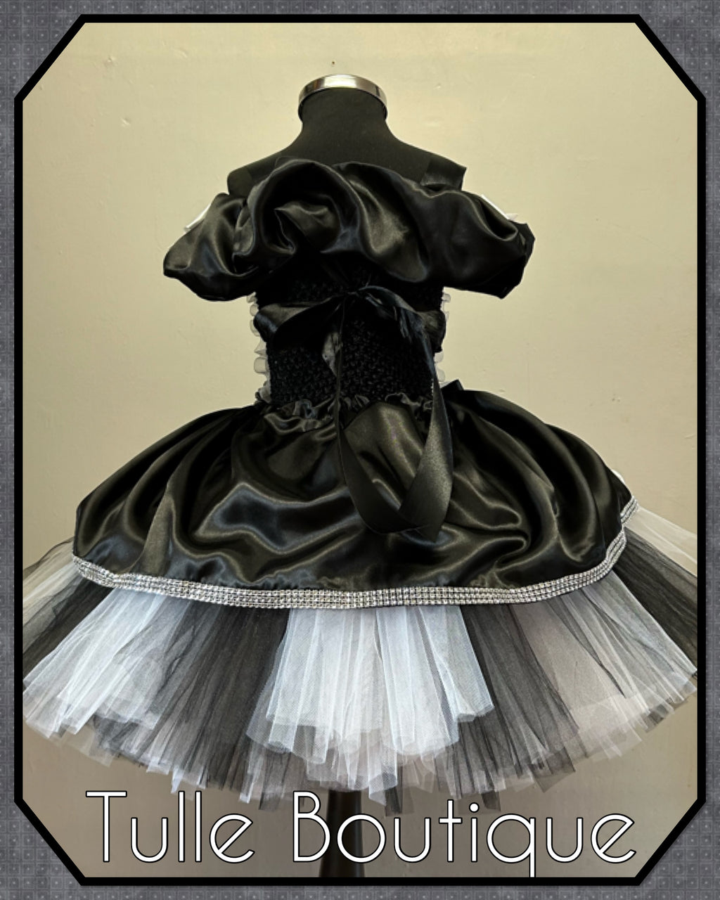 Girls toddlers Jack Skellington Princess tutu dress,Halloween ballgown, fancy dress costume