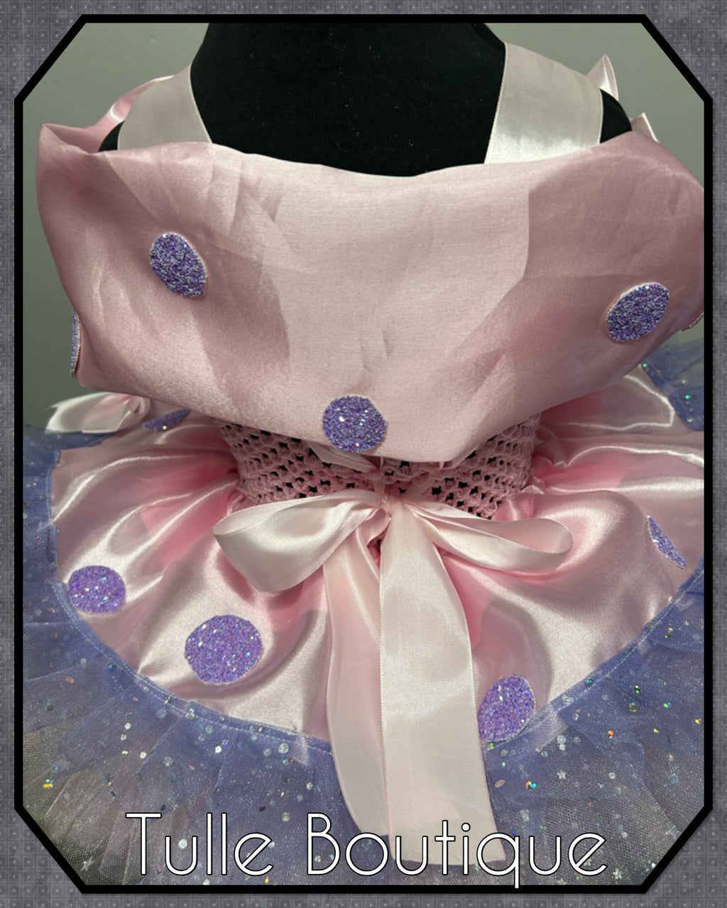 Girls toddlers Minnie Mouse and Daisy Duck tutu dress, birthday ballgown, fancy dress costume