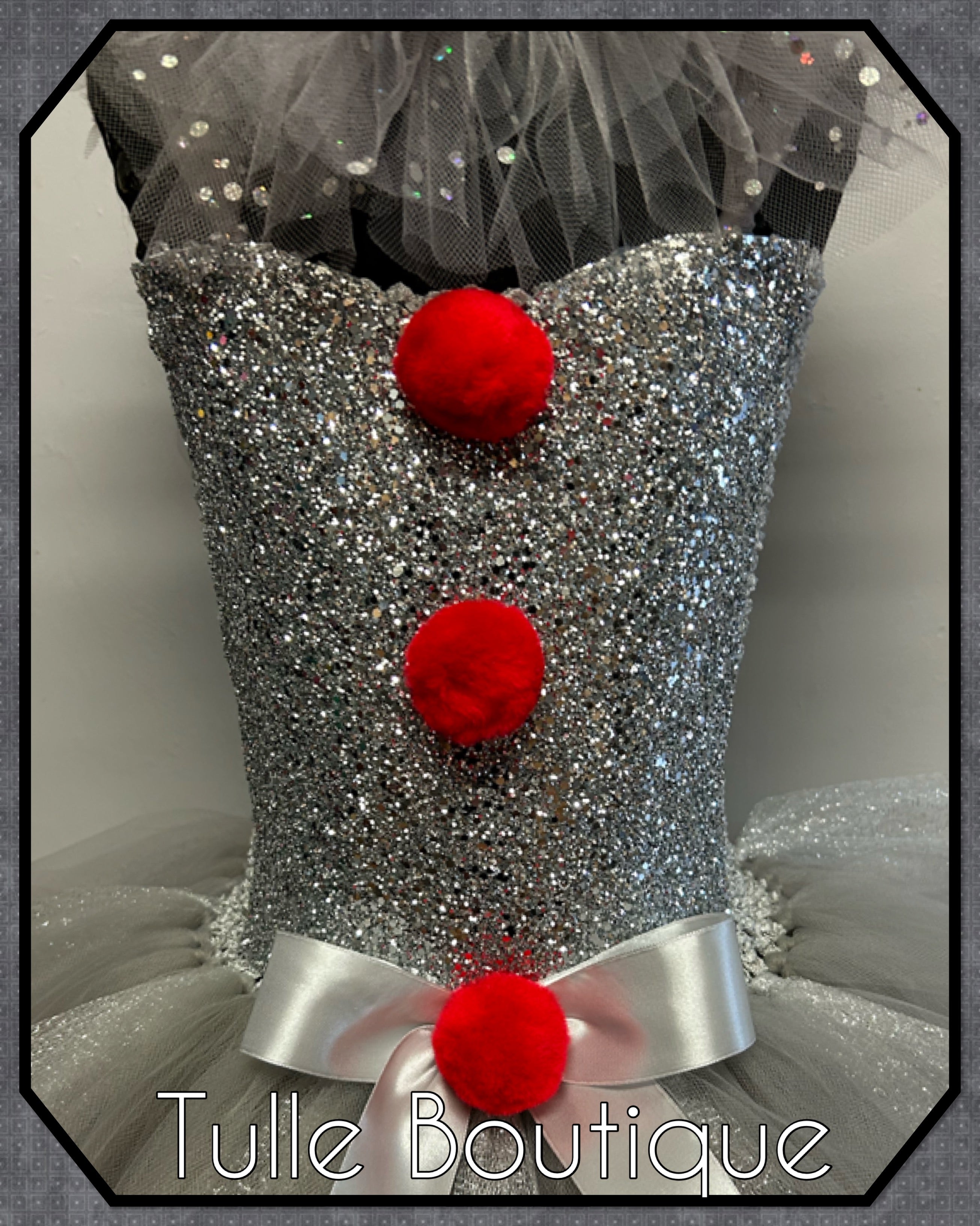 Girls toddlers Pennywise killer clown tutu dress, ballgown, IT fancy dress costume