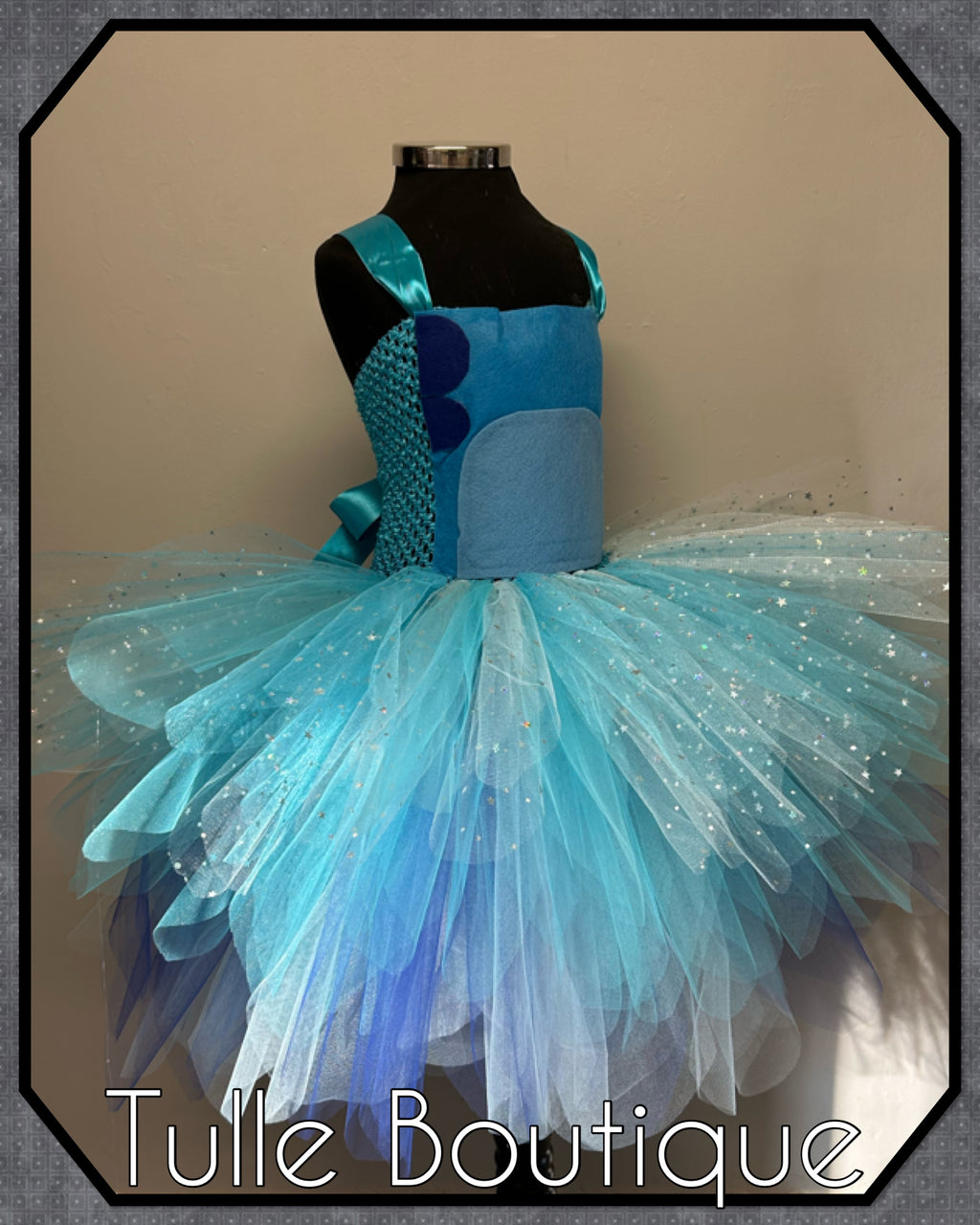 Girls toddlers Bluey book day tutu dress, ballgown, Bluey fancy dress costume