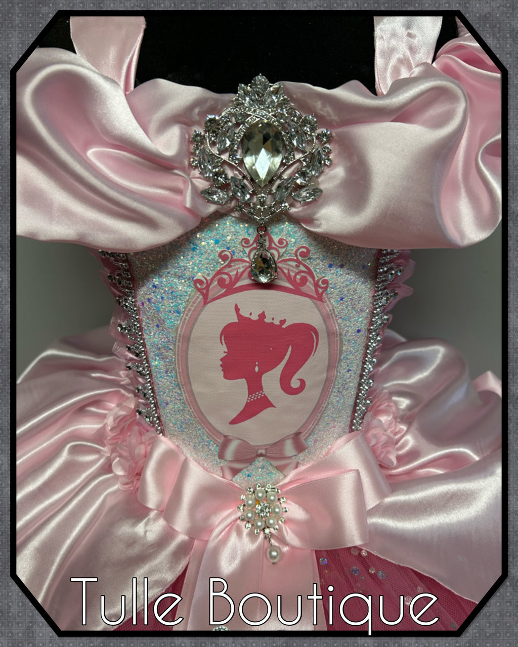 Girls toddlers Barbie pink  Princess tutu dress, birthday ballgown, fancy dress costume