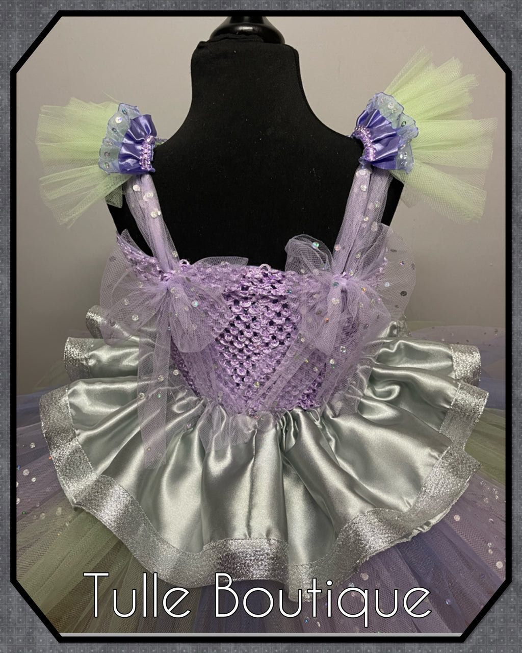 Girls Alien space tutu dress, birthday ballgown, fancy dress costume