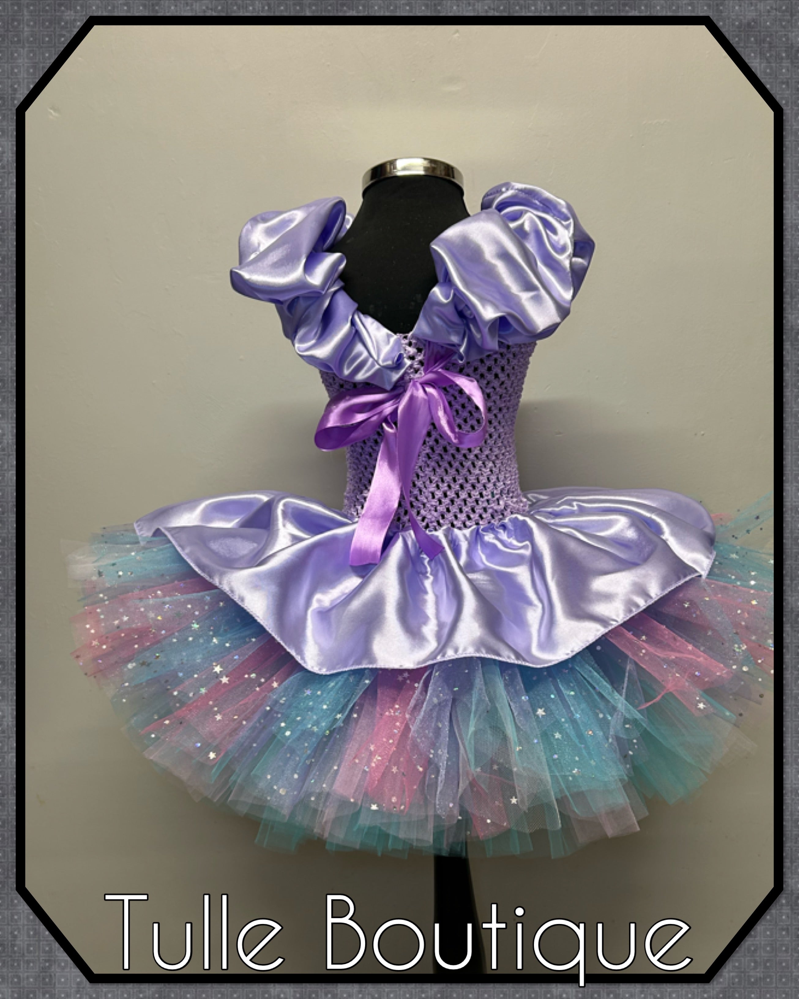 Girls toddlers Kpop Demon Hunters Rumi Mira Zoe tutu dress, birthday ballgown, fancy dress costume