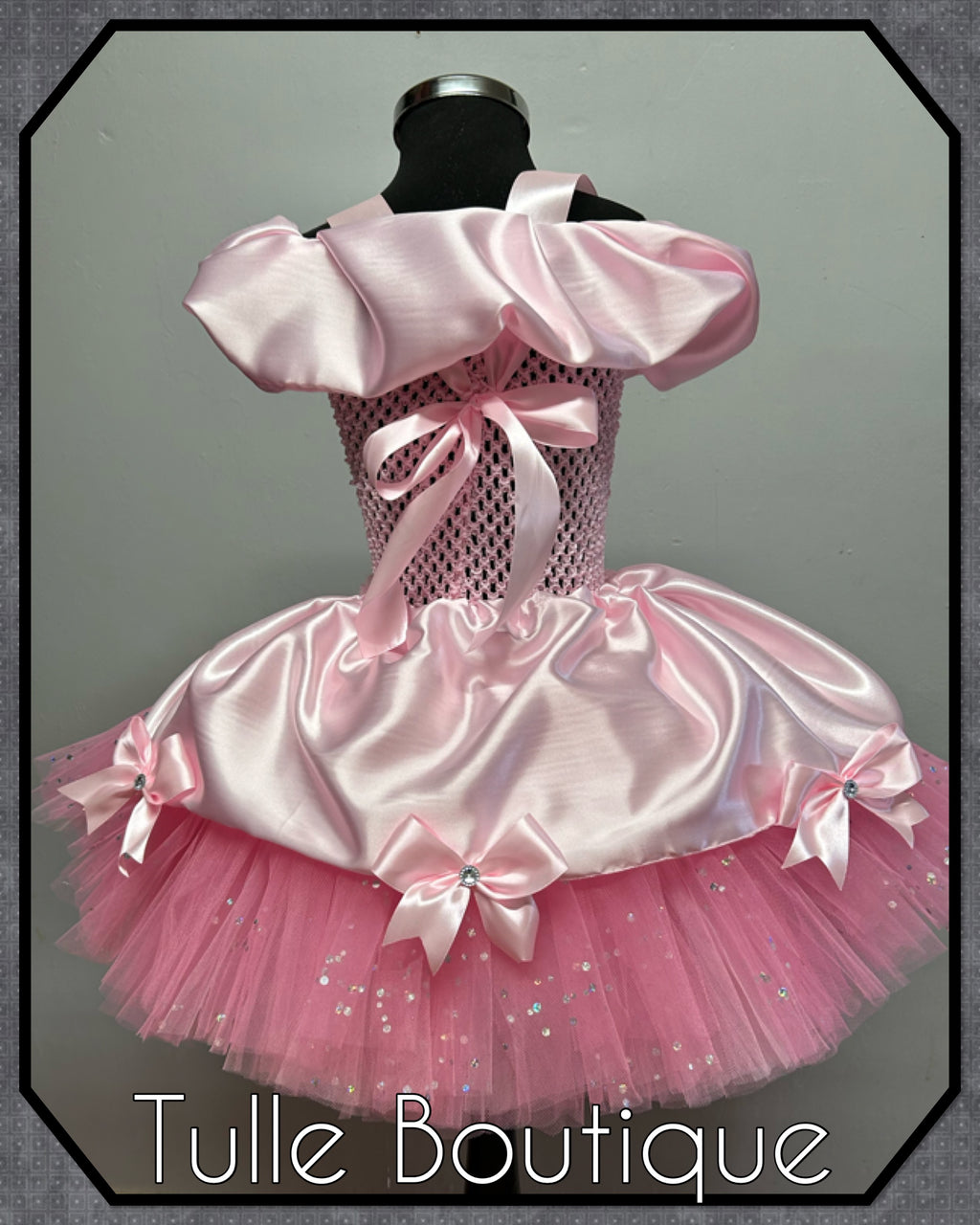 Girls toddlers Barbie pink  Princess tutu dress, birthday ballgown, fancy dress costume