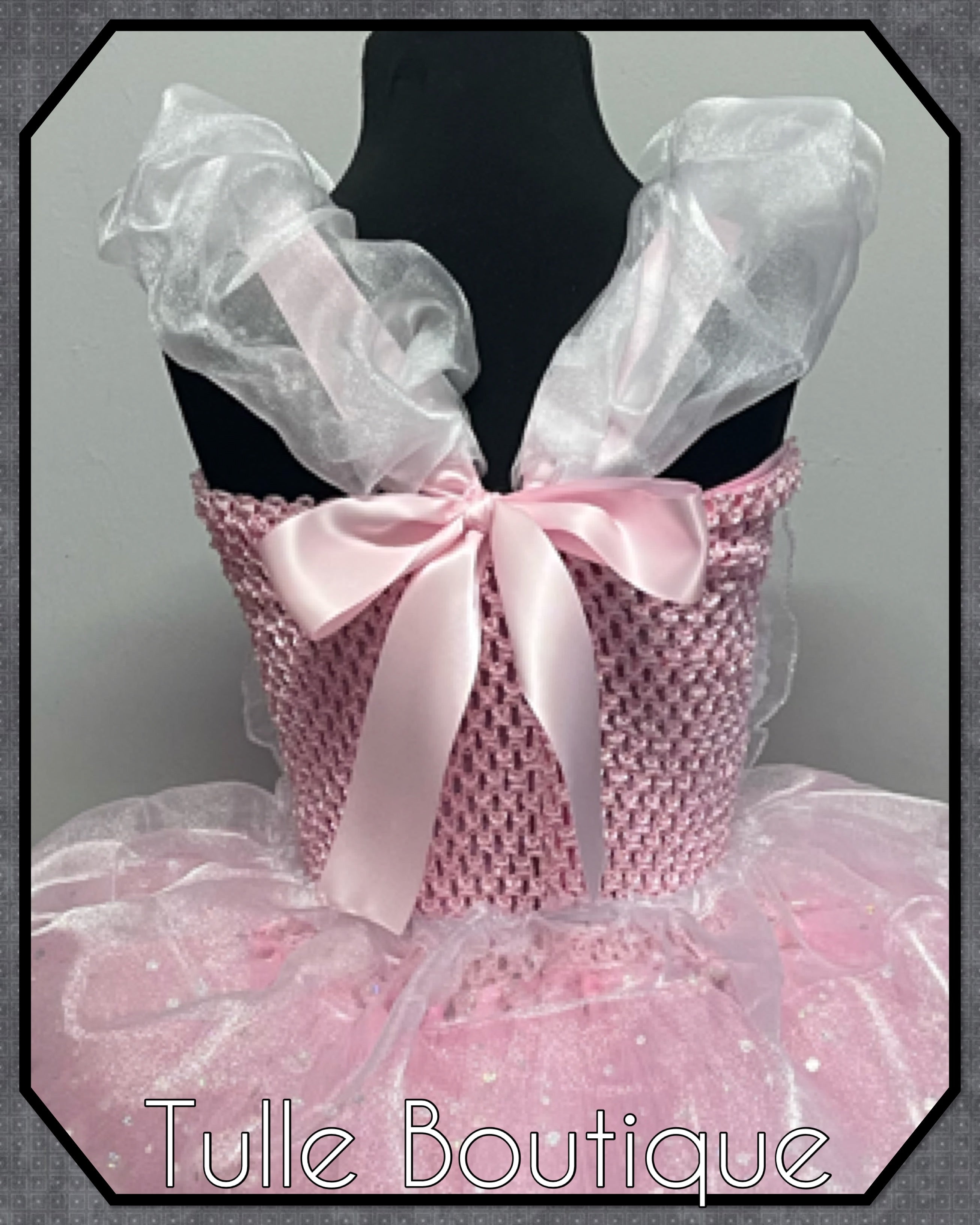 Girls toddlers Princess personalised tutu birthday party dress,pink ballgown, fancy dress costume