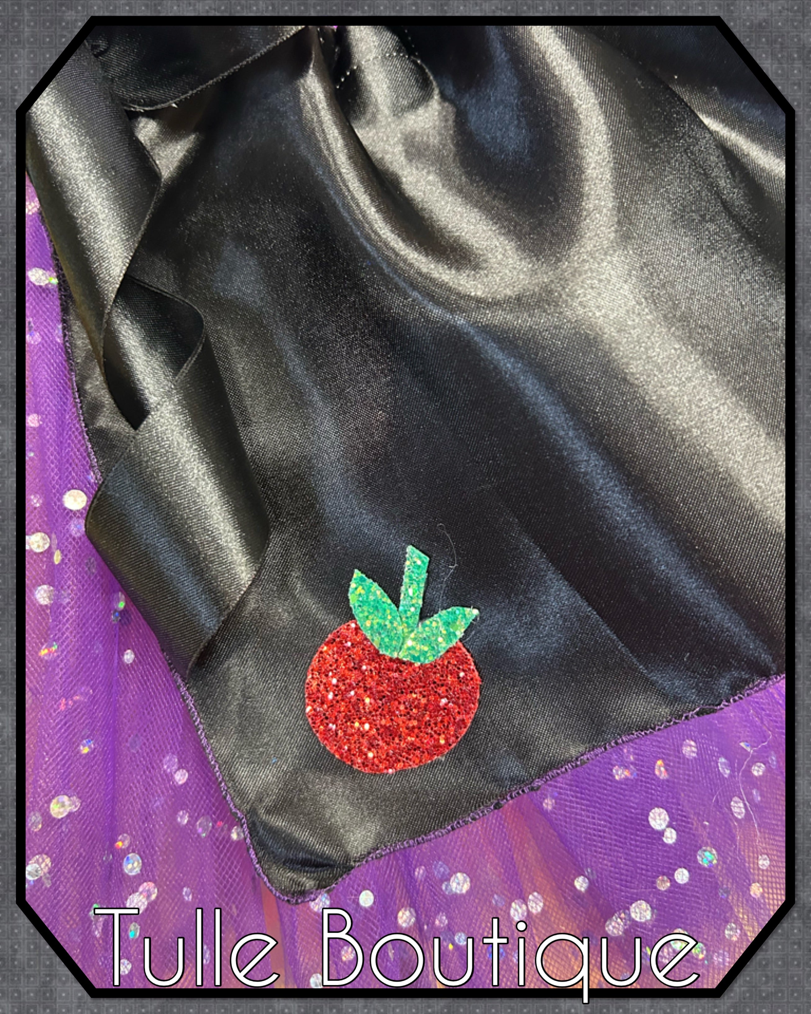 Girls toddlers Snow White with Evil Queen tutu dress, half and half ballgown, fancy dress costume