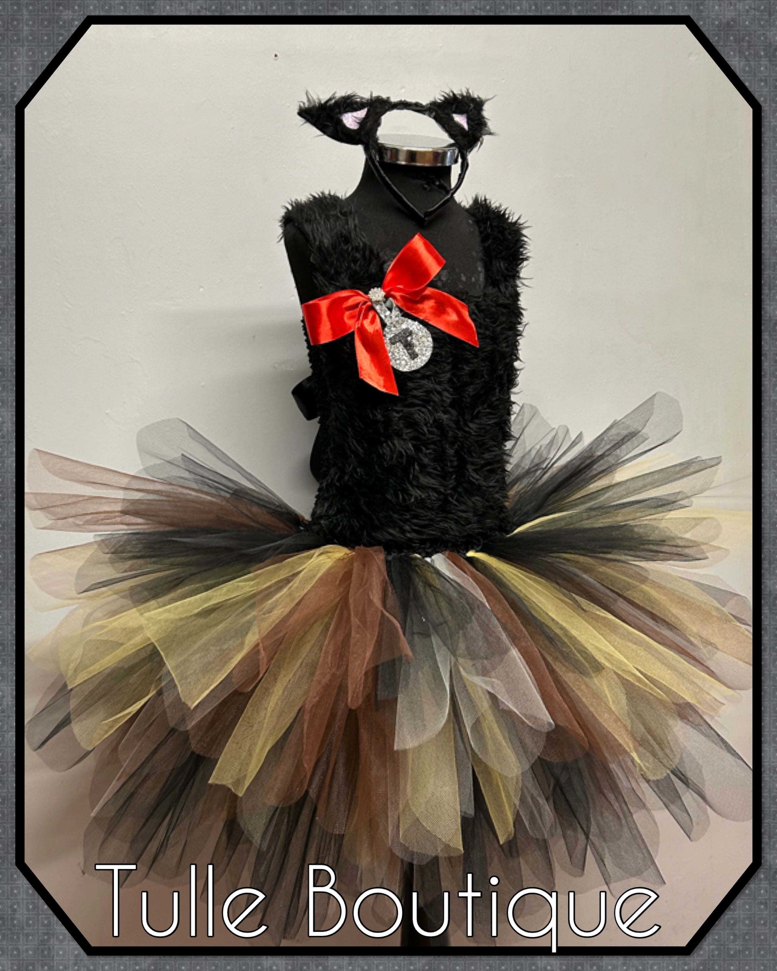Girls toddlers toto the dog tutu dress, ballgown, wizard of Oz fancy dress costume