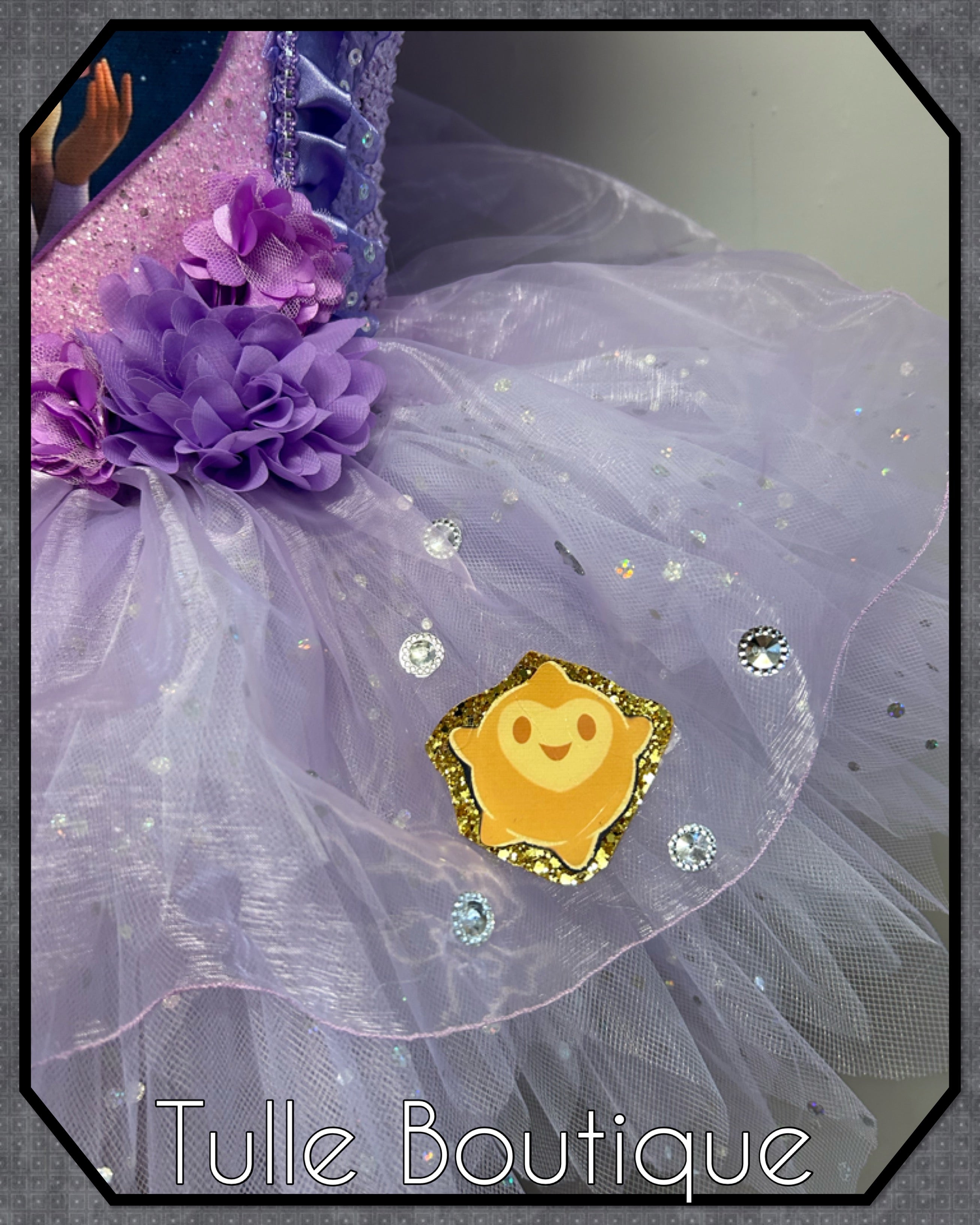 Girls toddlers Wish Asha tutu birthday party dress,ballgown, fancy dress costume