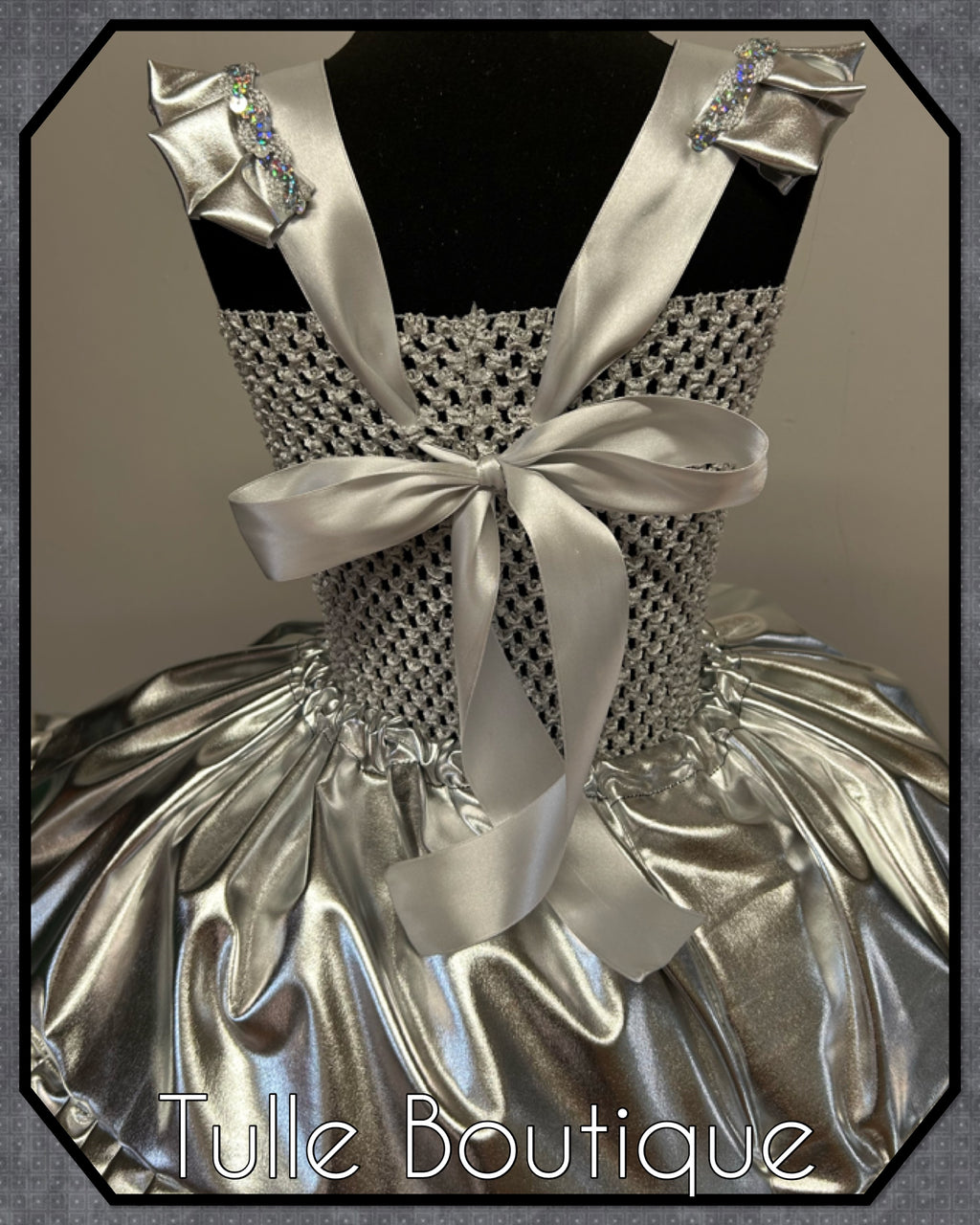 Girls toddlers The Tin man tutu dress, ballgown, wizard of Oz fancy dress costume
