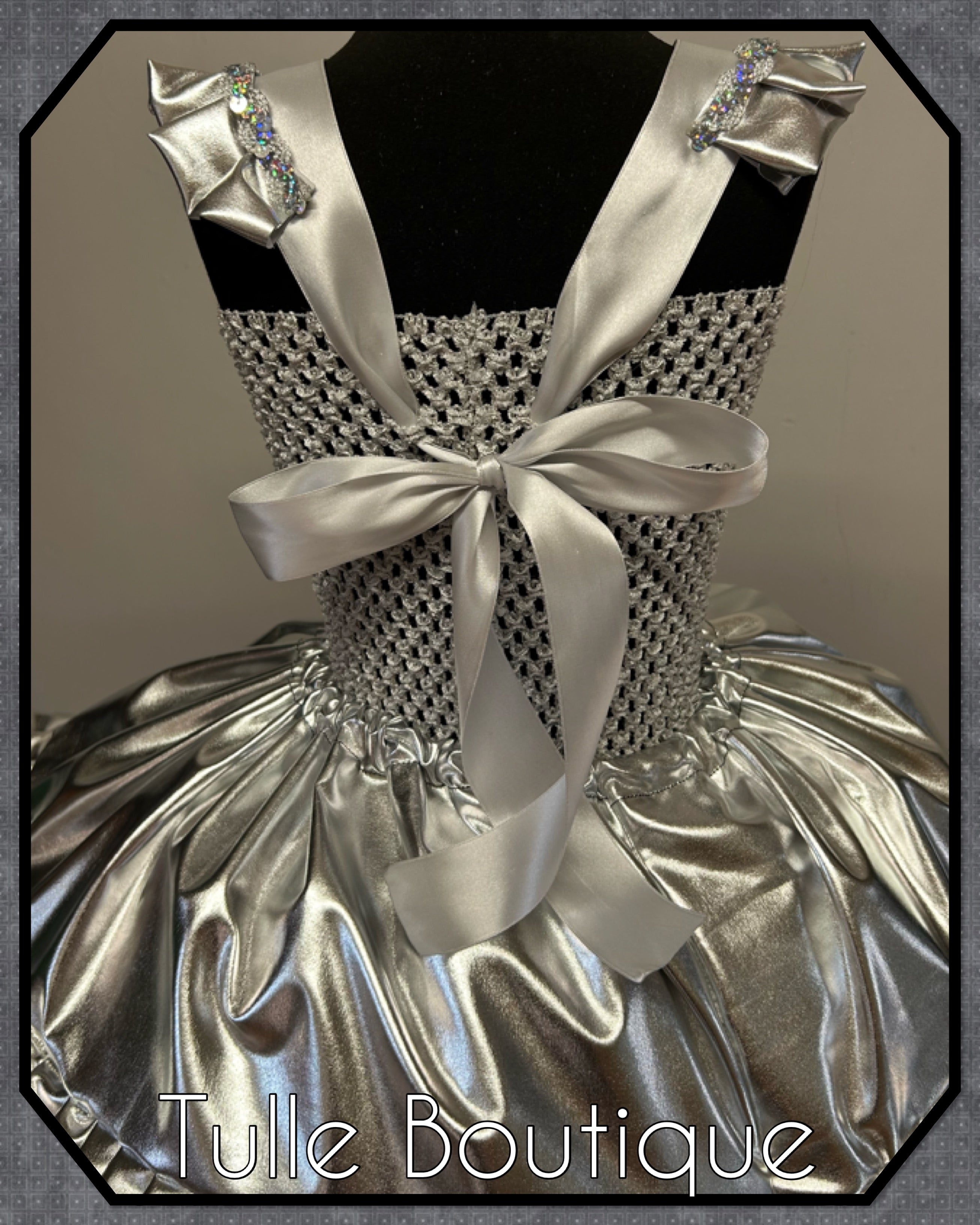 Girls toddlers The Tin man tutu dress, ballgown, wizard of Oz fancy dress costume