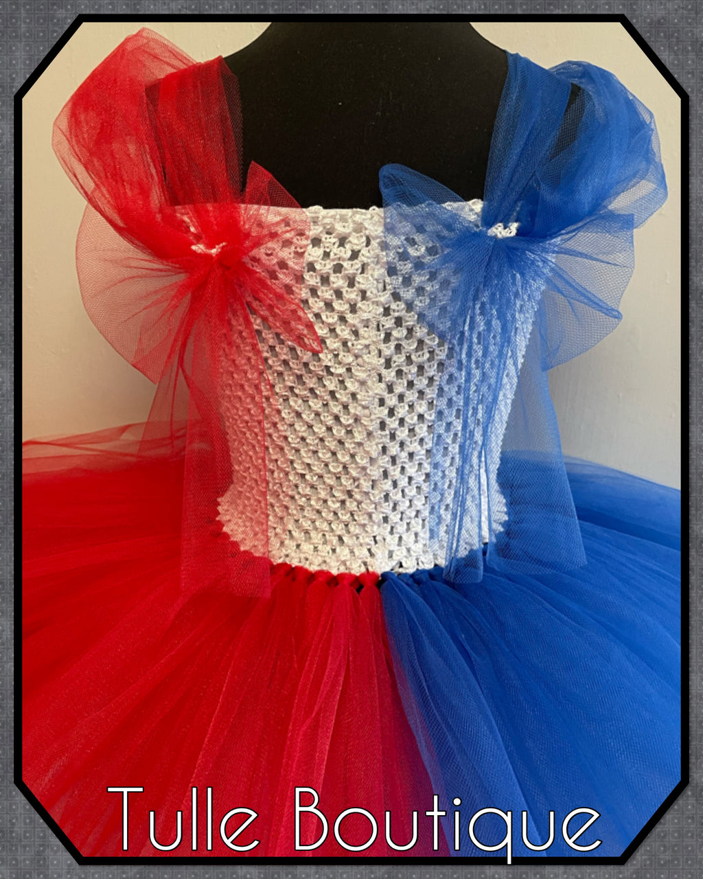 Girls toddlers Superhero Harley Quinn  tutu dress, ballgown, fancy dress costume