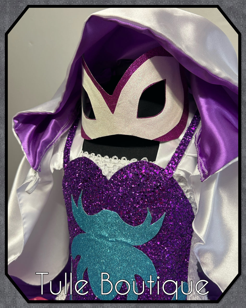 Girls toddlers Spider girl Gwen Stacey Ghost tutu dress, ballgown, fancy dress costume