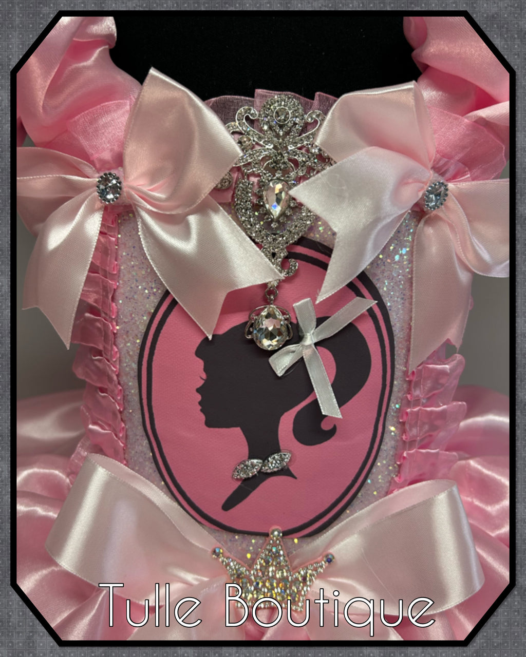 Girls toddlers Barbie Pink Princess tutu dress, birthday ballgown, fancy dress costume