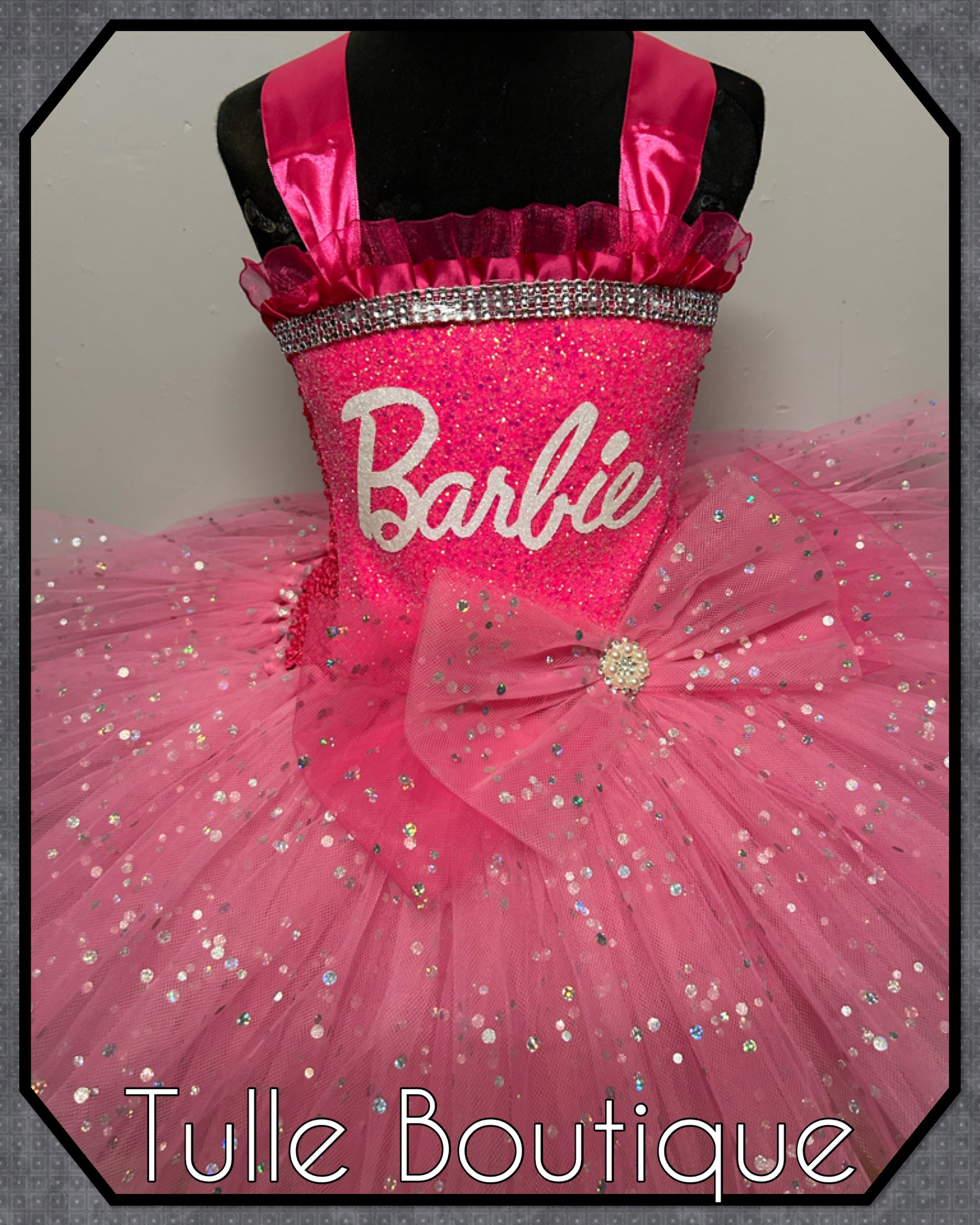 Girls toddlers Barbie pink Princess tutu dress, ballgown,fancy dress costume