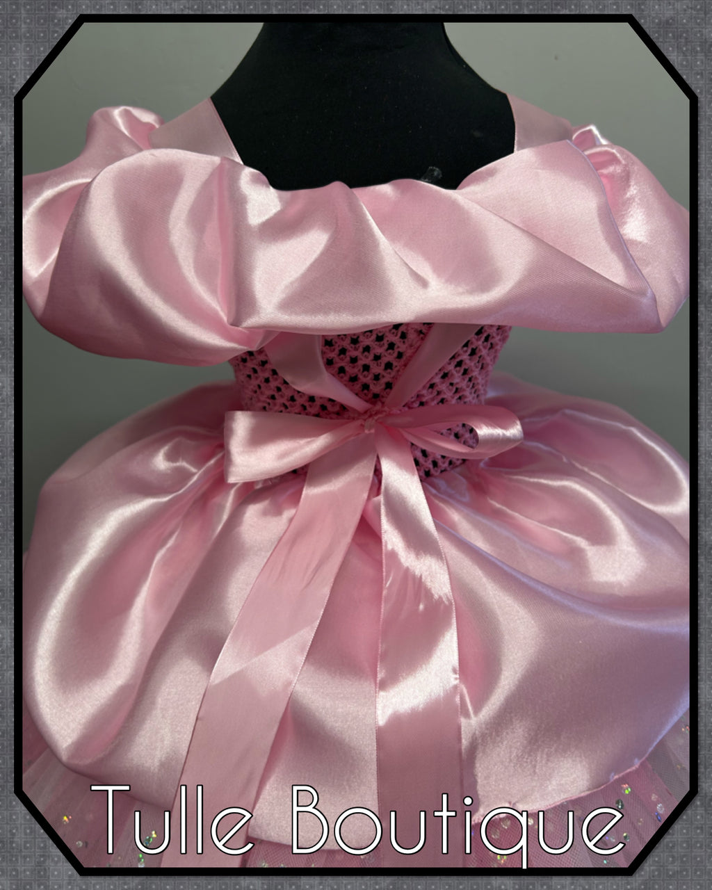 Girls toddlers Princess Aurora pink tutu dress, sleeping beauty ballgown, fancy dress costume