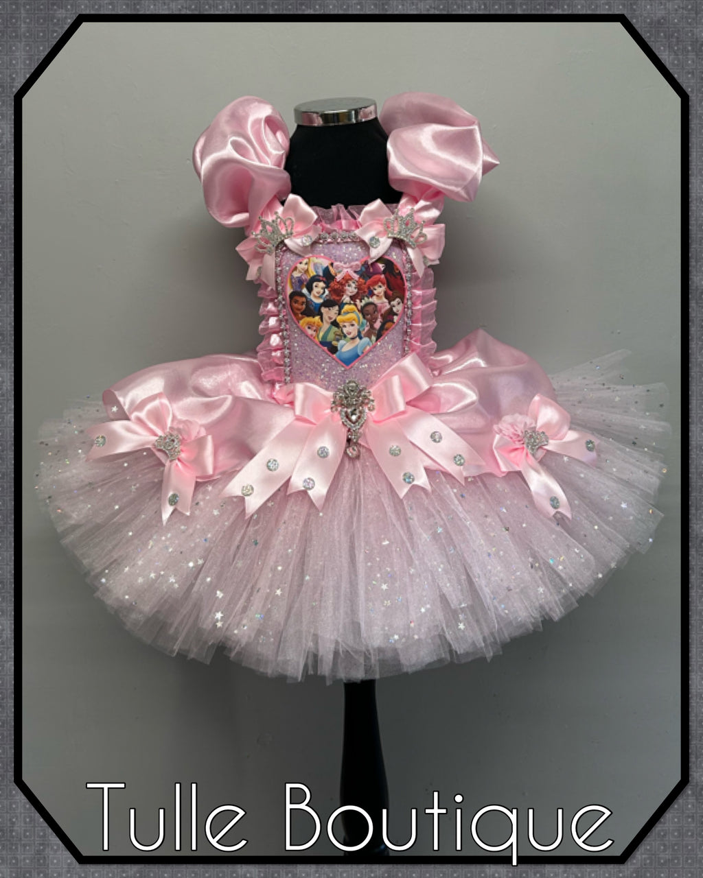 Girls toddlers pink Disney Princess tutu dress, ballgown, fancy dress costume