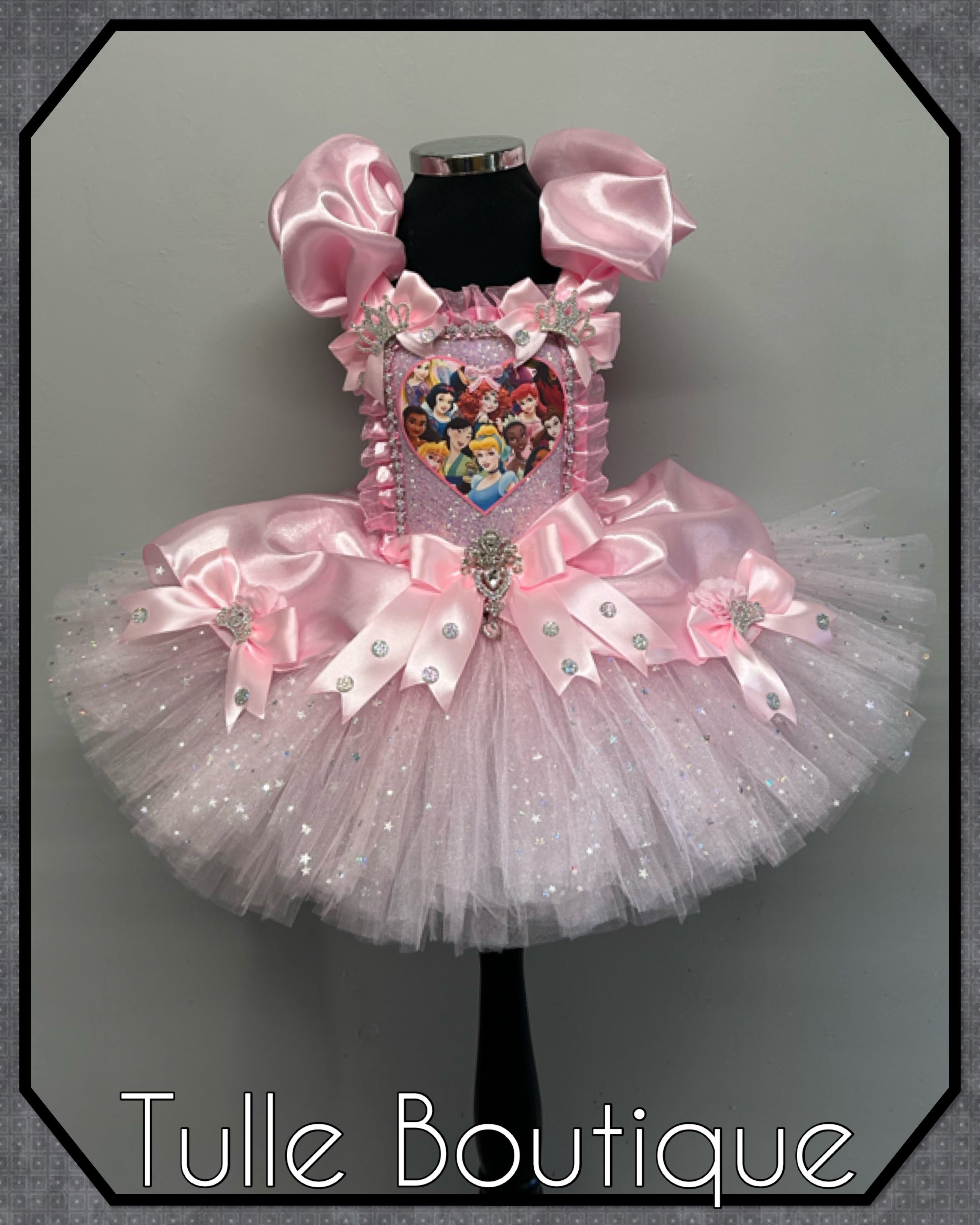 Girls toddlers pink Disney Princess tutu dress, ballgown, fancy dress costume