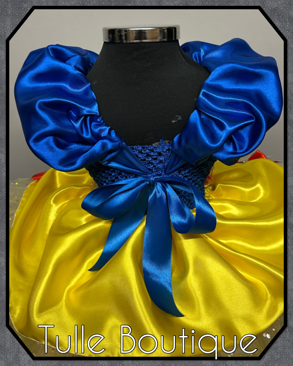 Girls toddlers Snow White Princess tutu birthday party dress,ballgown, fancy dress costume