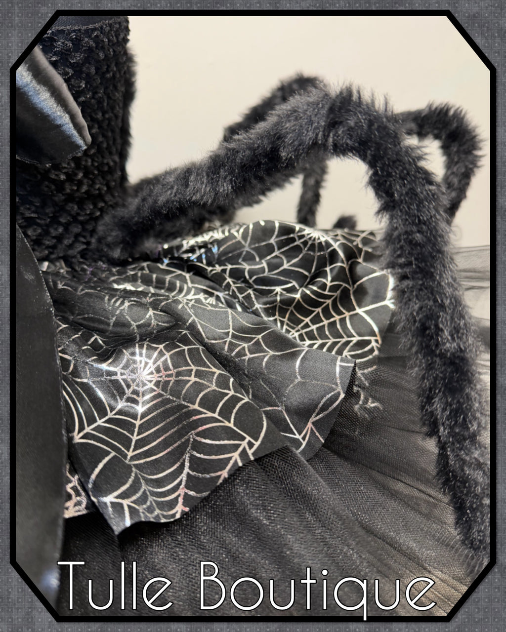 Girls toddlers Sparkly glitter Spider Halloween tutu dress, ballgown, Spider fancy dress costume