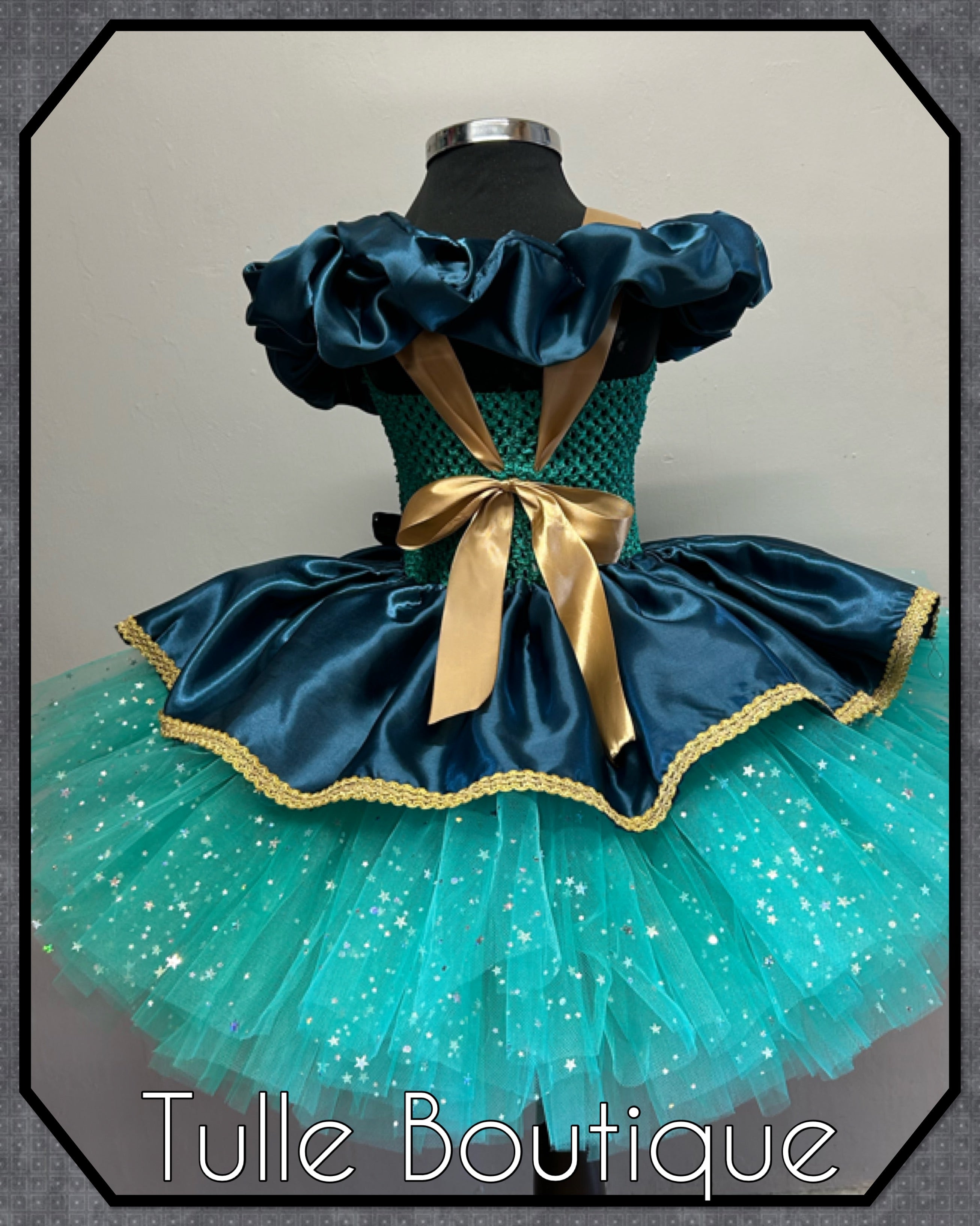 Girls toddlers Brave Princess Merida tutu dress,ballgown, fancy dress costume