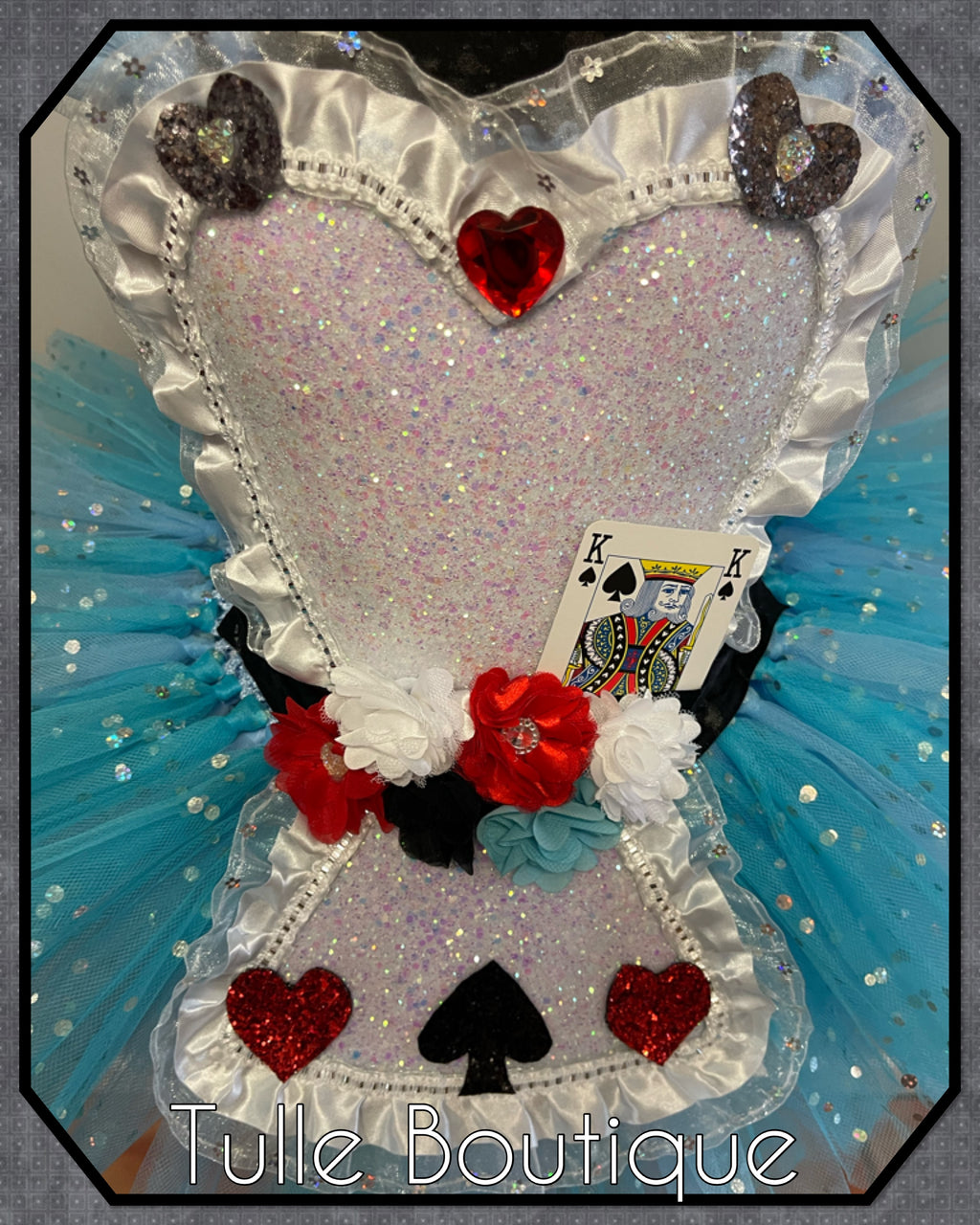 Girls toddlers Alice tutu dress, ballgown, Alice in wonderland fancy dress costume