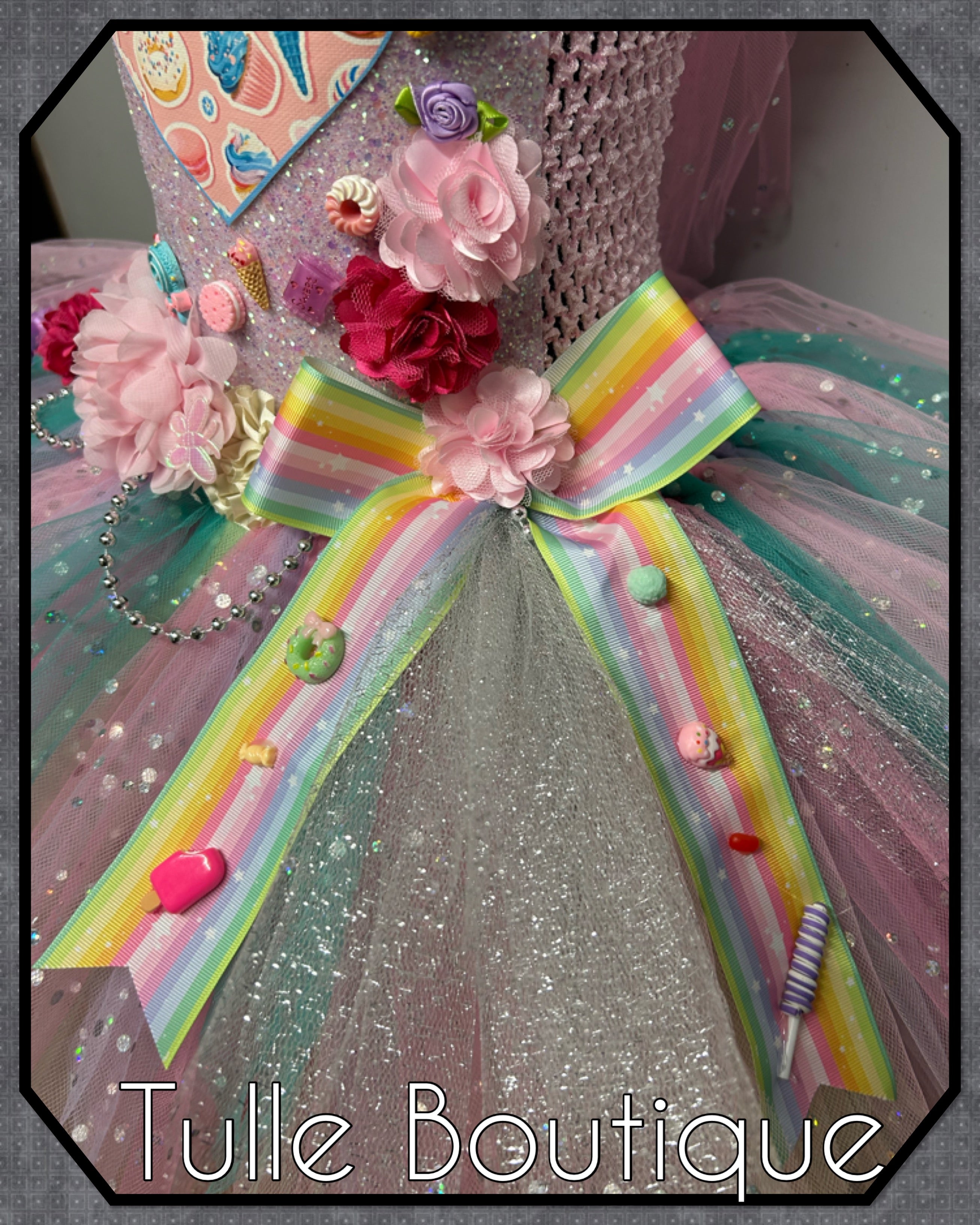 Girls toddlers Candy tutu dress, ballgown, fancy dress costume