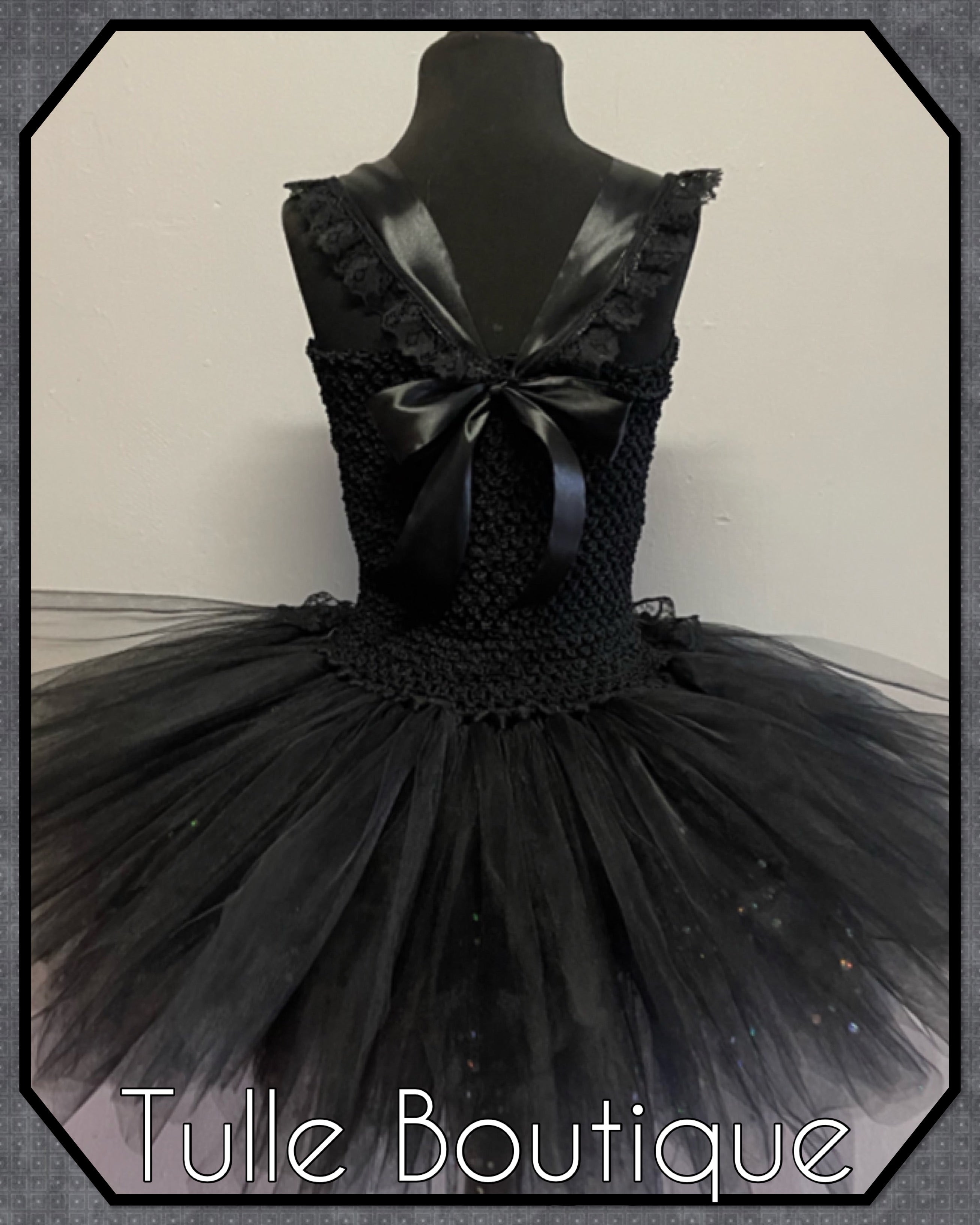 Girls toddlers Edward Scissorhands tutu dress, ballgown, fancy dress costume