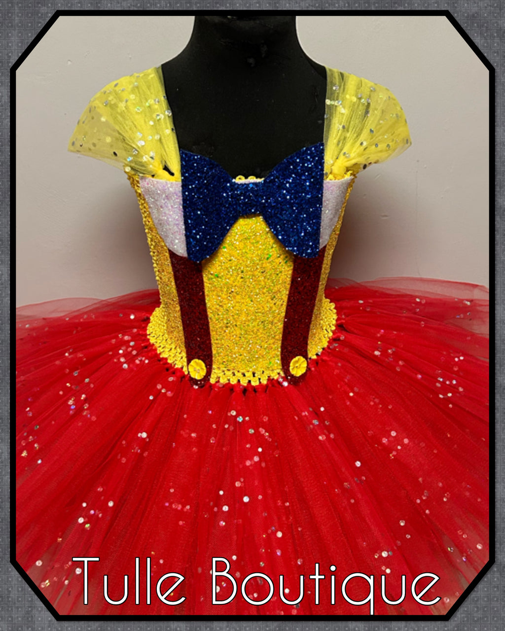 Girls toddlers Tweedle Dee and Tweedle Dum tutu dress, ballgown, Alice in wonderland fancy dress costume