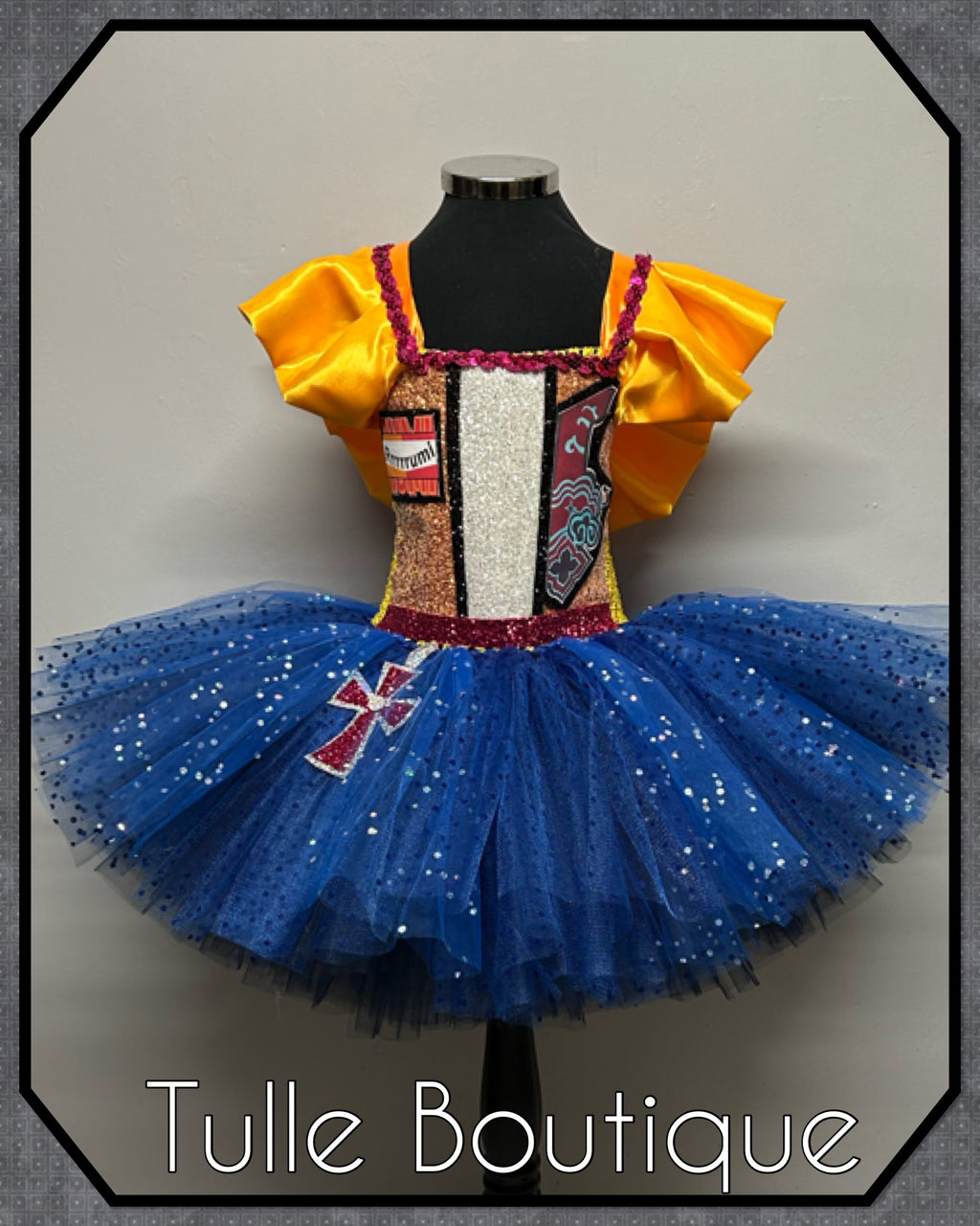 Girls toddlers K-pop Demon hunters Rumi tutu dress, ballgown, fancy dress costume