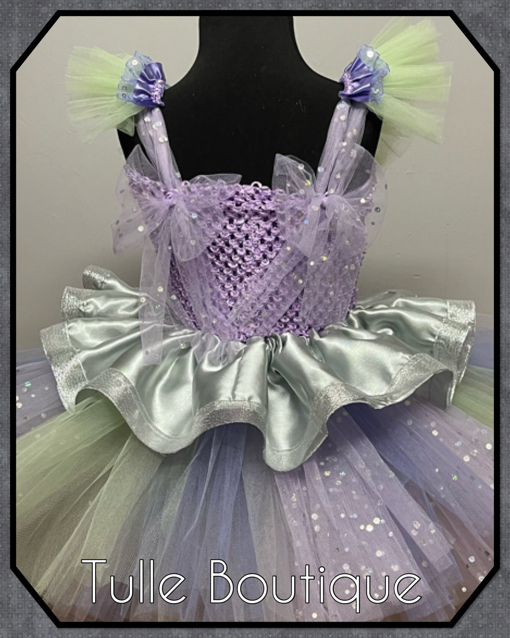 Girls Alien space tutu dress, birthday ballgown, fancy dress costume