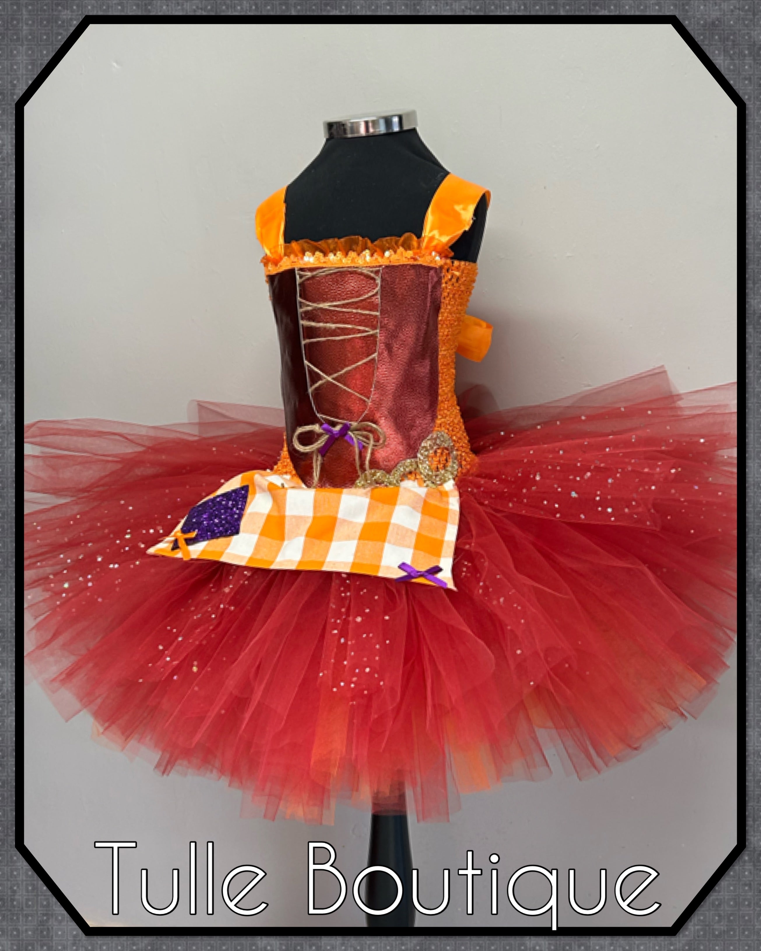 Girls toddlers Halloween Hocus Pocus Mary Sanderson tutu dress, ballgown, fancy dress costume