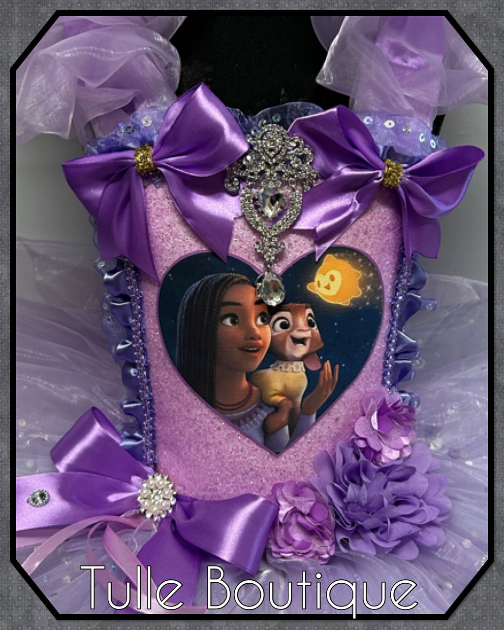 Girls toddlers Wish Asha tutu birthday party dress,ballgown, fancy dress costume