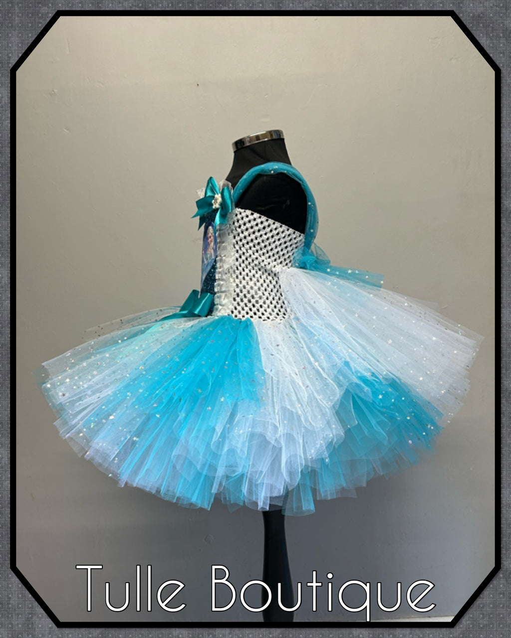 Girls toddlers Princess Elsa and Anna tutu dress, ballgown,Frozen fancy dress costume