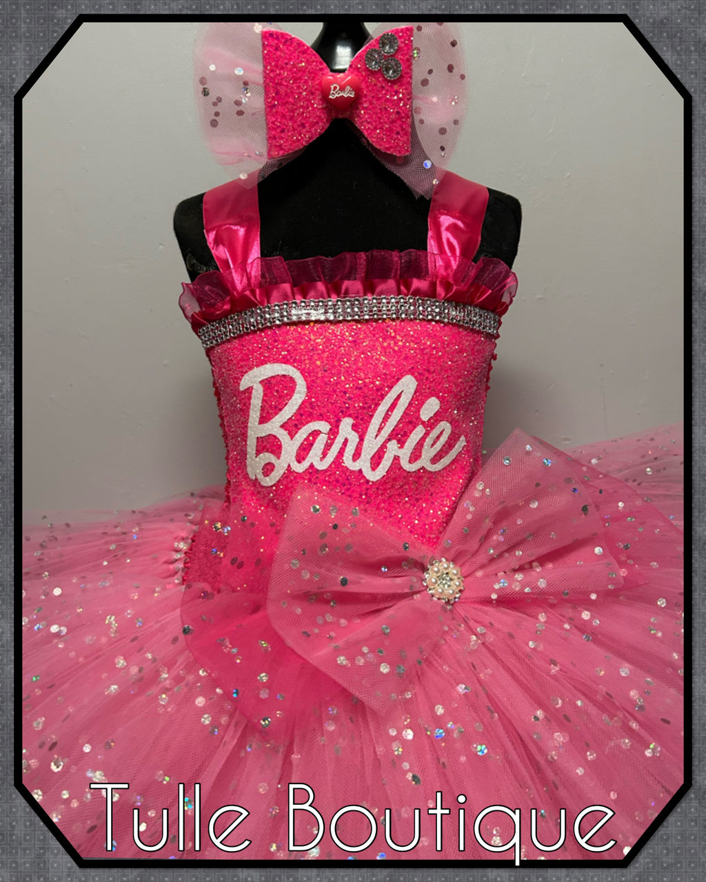 Girls toddlers Barbie pink Princess tutu dress, ballgown,fancy dress costume