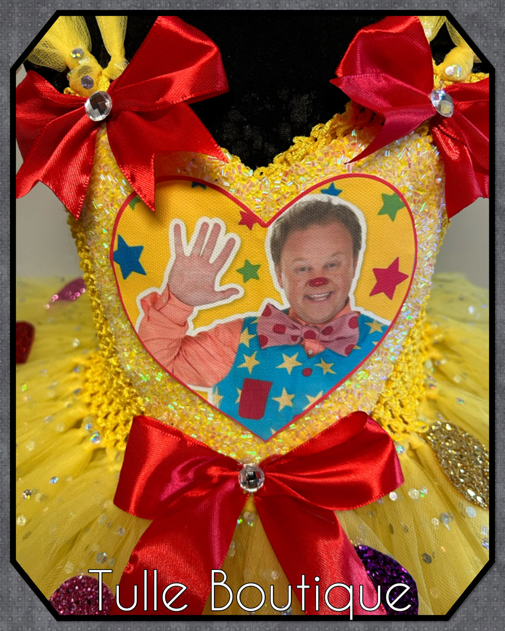 Girls toddlers Mr Tumble sparkle tutu dress, ballgown,fancy dress costume