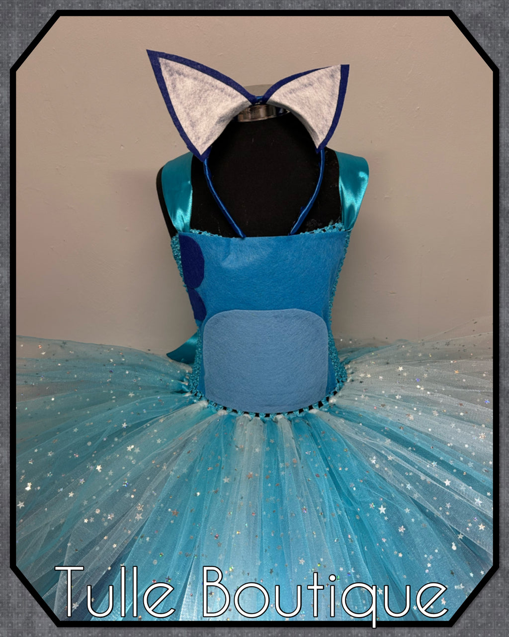 Girls toddlers Bluey book day tutu dress, ballgown, Bluey fancy dress costume