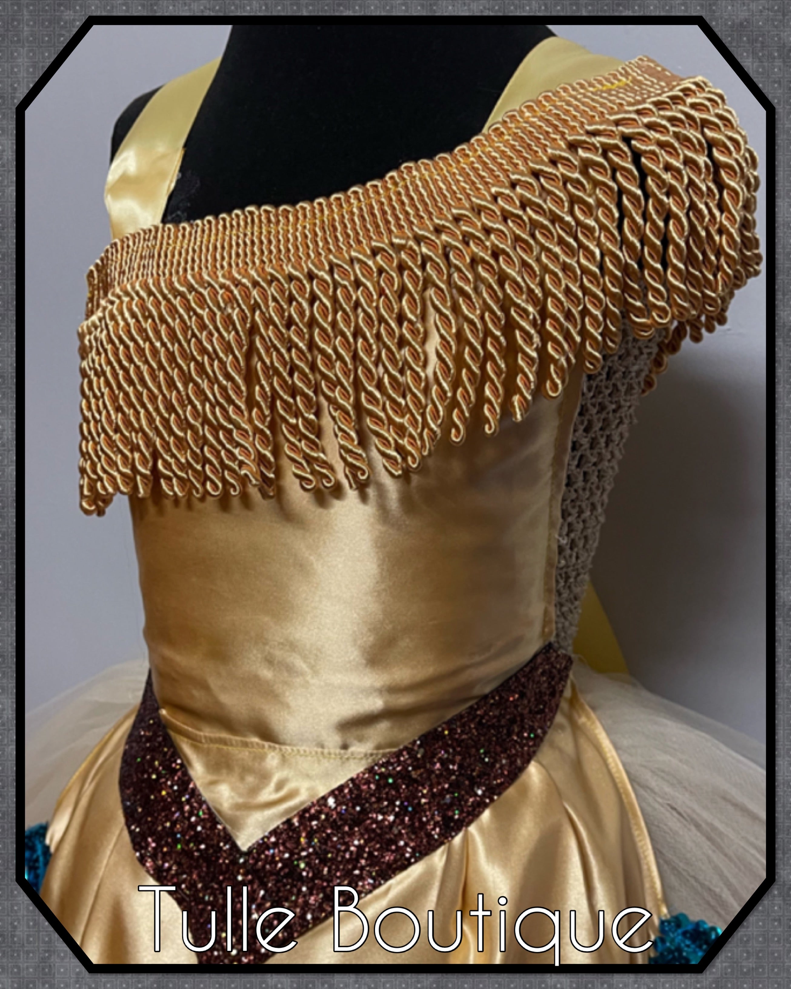 Girls toddlers Pocahontas tutu dress, ballgown, fancy dress costume