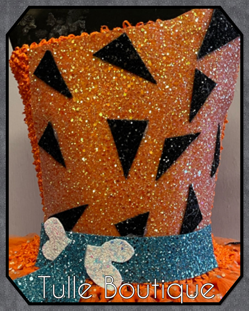 Girls toddlers Flintstones Bamm Bamm dress, ballgown, book day Pebbles fancy dress costume