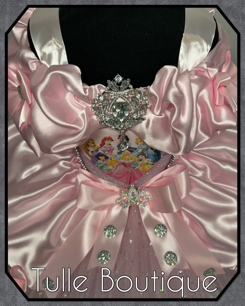 Girls toddlers Disney Princess pink tutu dress, birthday ballgown, fancy dress costume