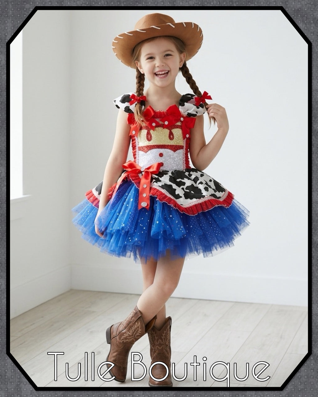 Girls toddlers Toy Story Jessie cowgirl tutu dress, ballgown, fancy dress costume
